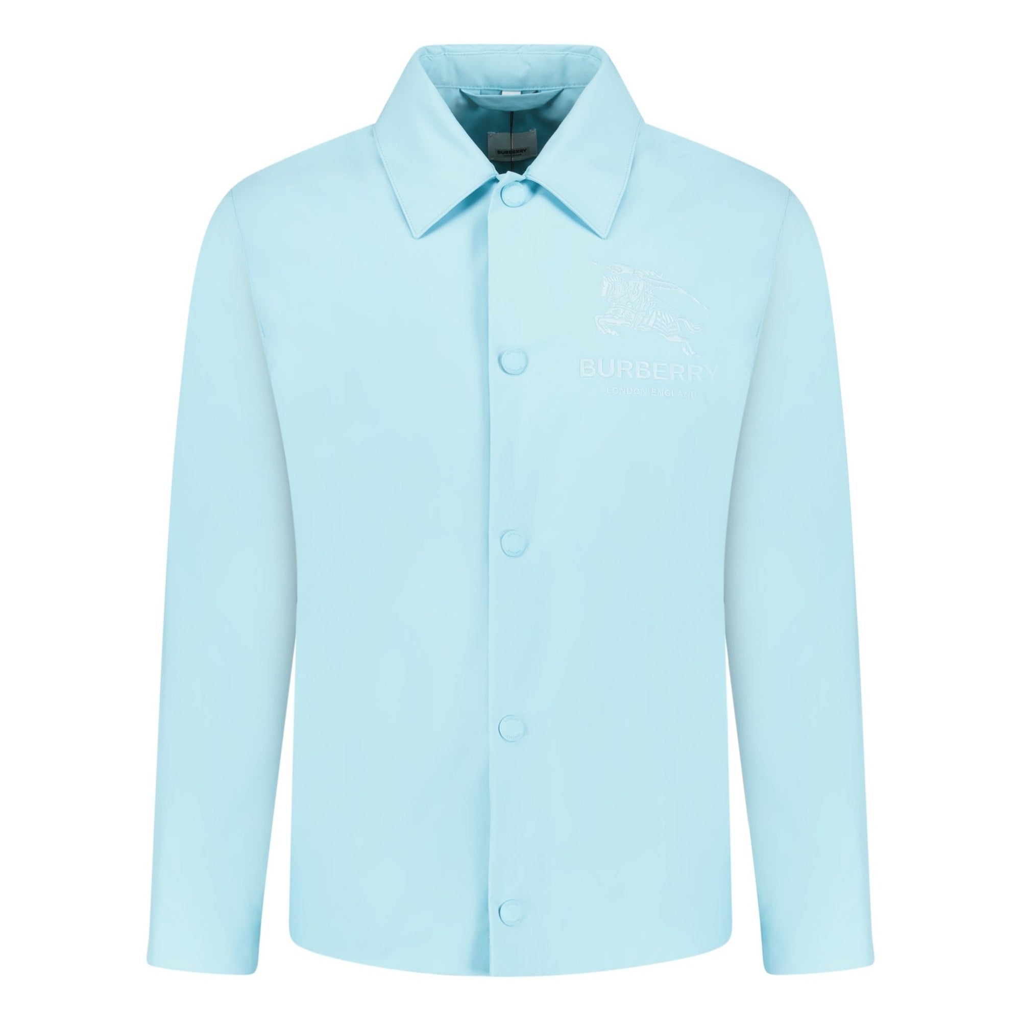Burberry Sussex Ekd Embroidered Jacket Topaz Blue