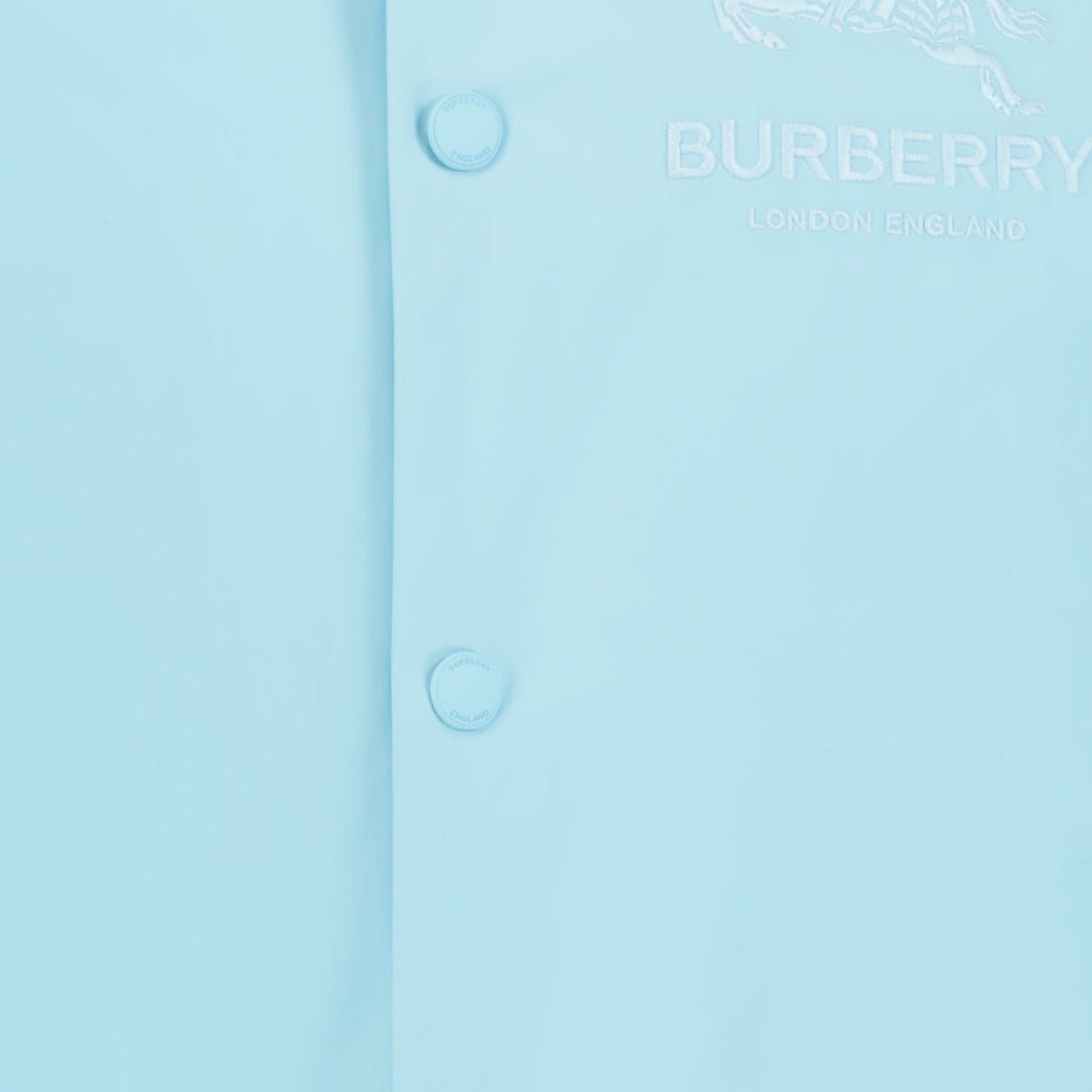 Burberry Sussex Ekd Embroidered Jacket Topaz Blue
