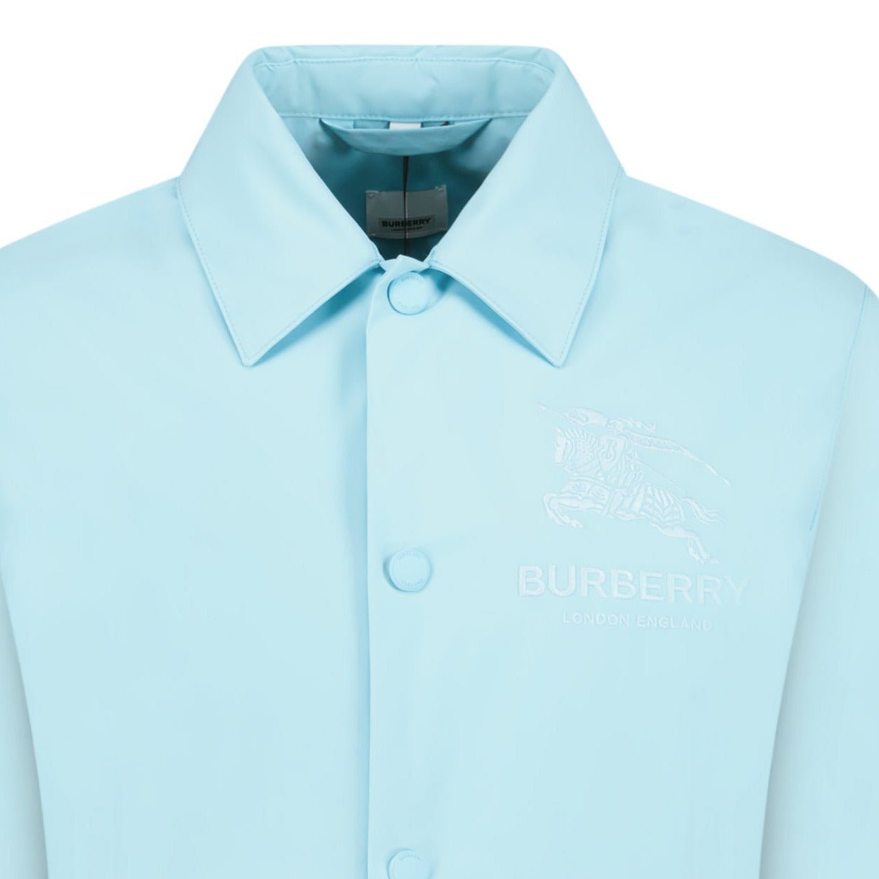 Burberry Sussex Ekd Embroidered Jacket Topaz Blue