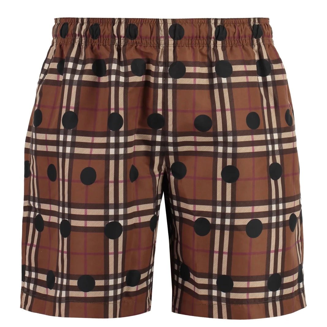 Burberry Vintage Check Print Swim Shorts