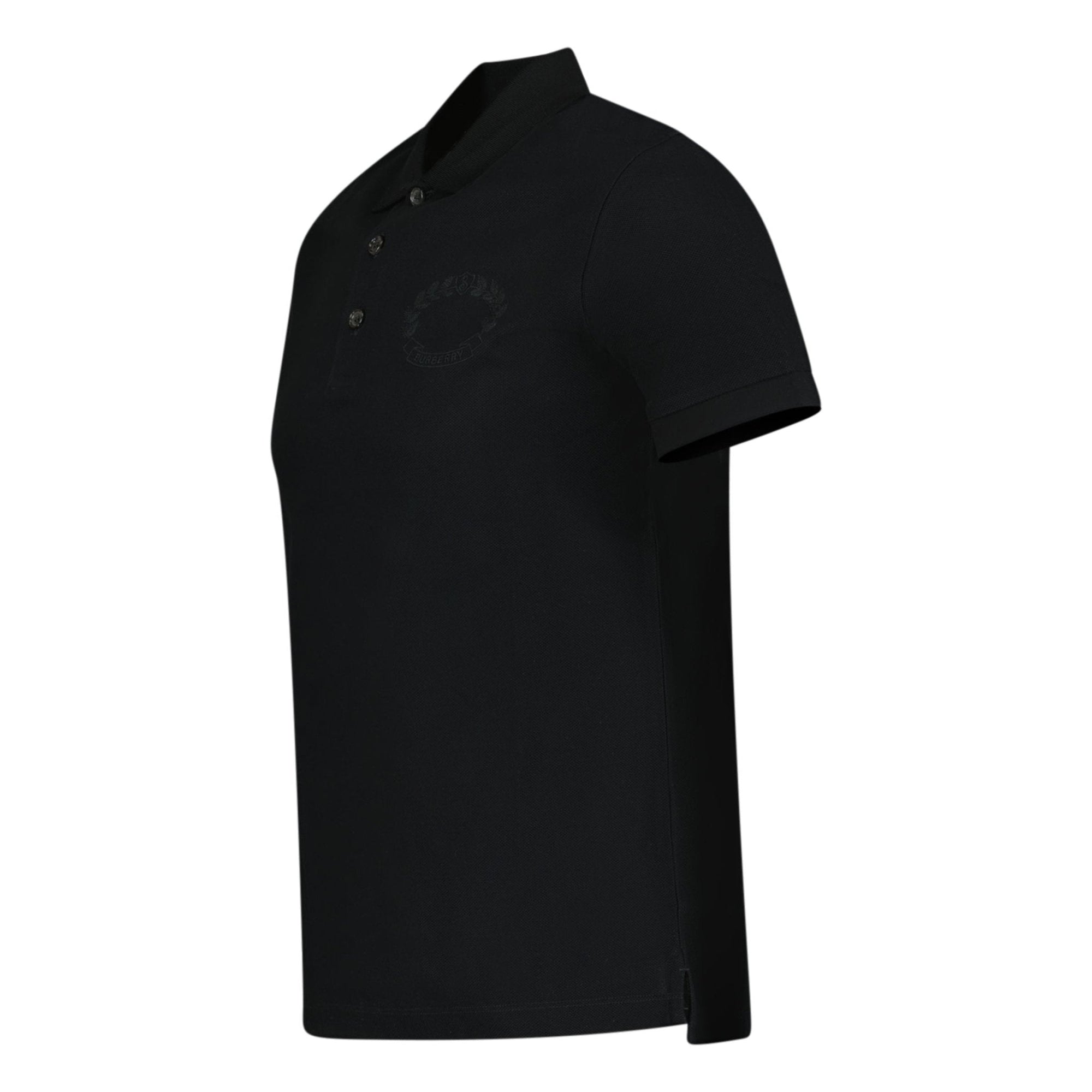 Burberry 'Walworth' Crest Polo-Shirt Black
