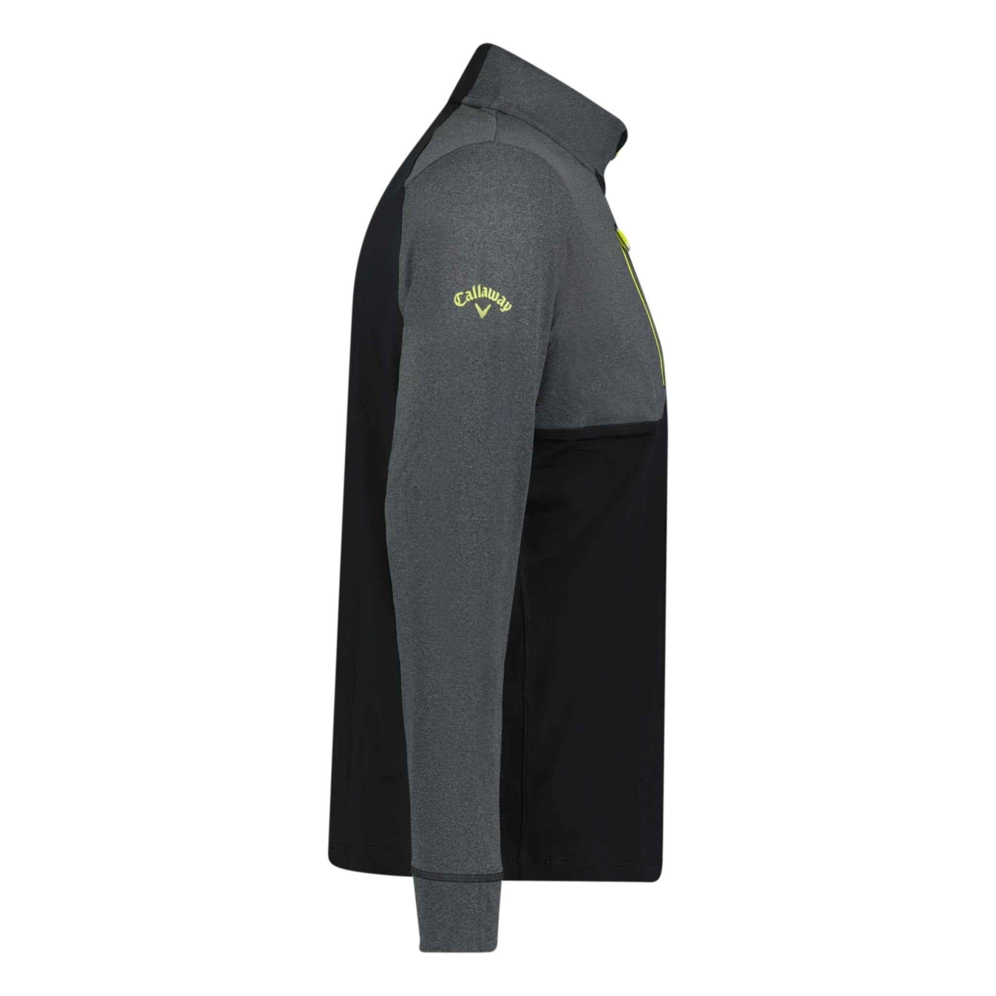Callaway Aquapel Quarter Zip Golf Sweatshirt Black Caviar