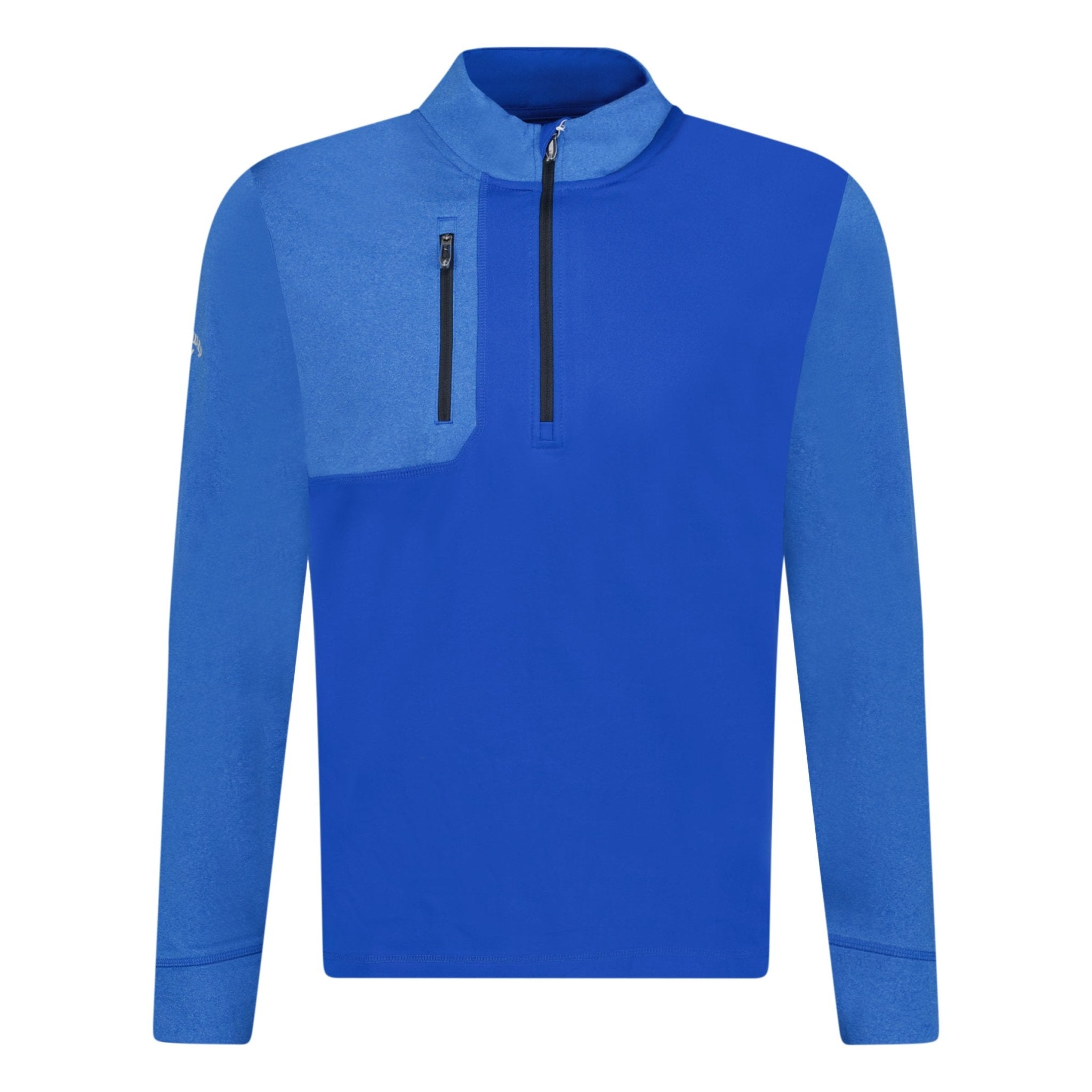 Callaway Aquapel Quarter Zip Golf Sweatshirt Blue Lapis