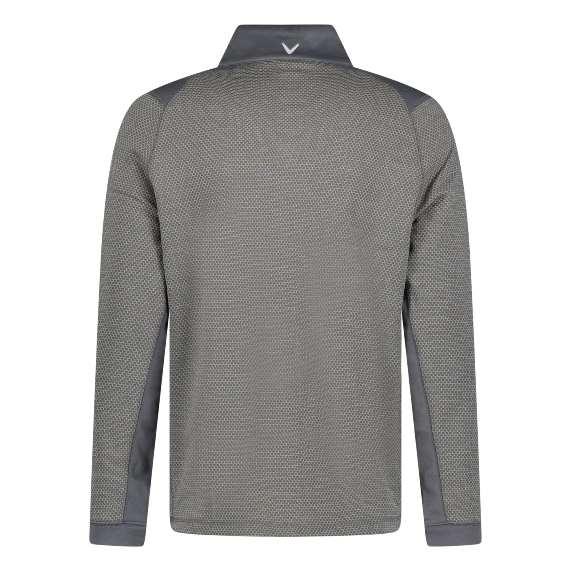 Callaway Eco Hex 1/2 Zip Golf Pull Over Grey Heather