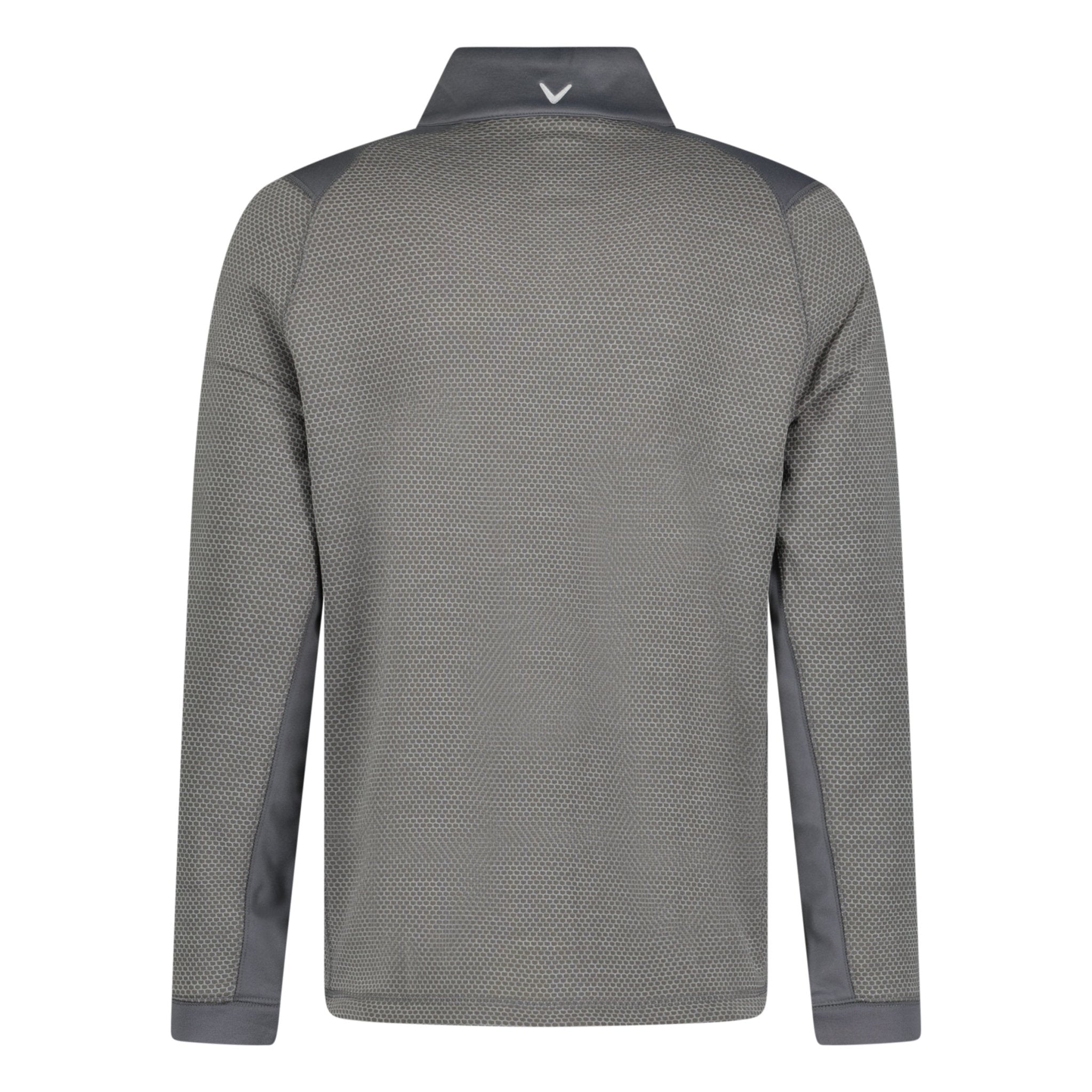 Callaway Eco Hex 1/2 Zip Golf Pull Over Grey Heather