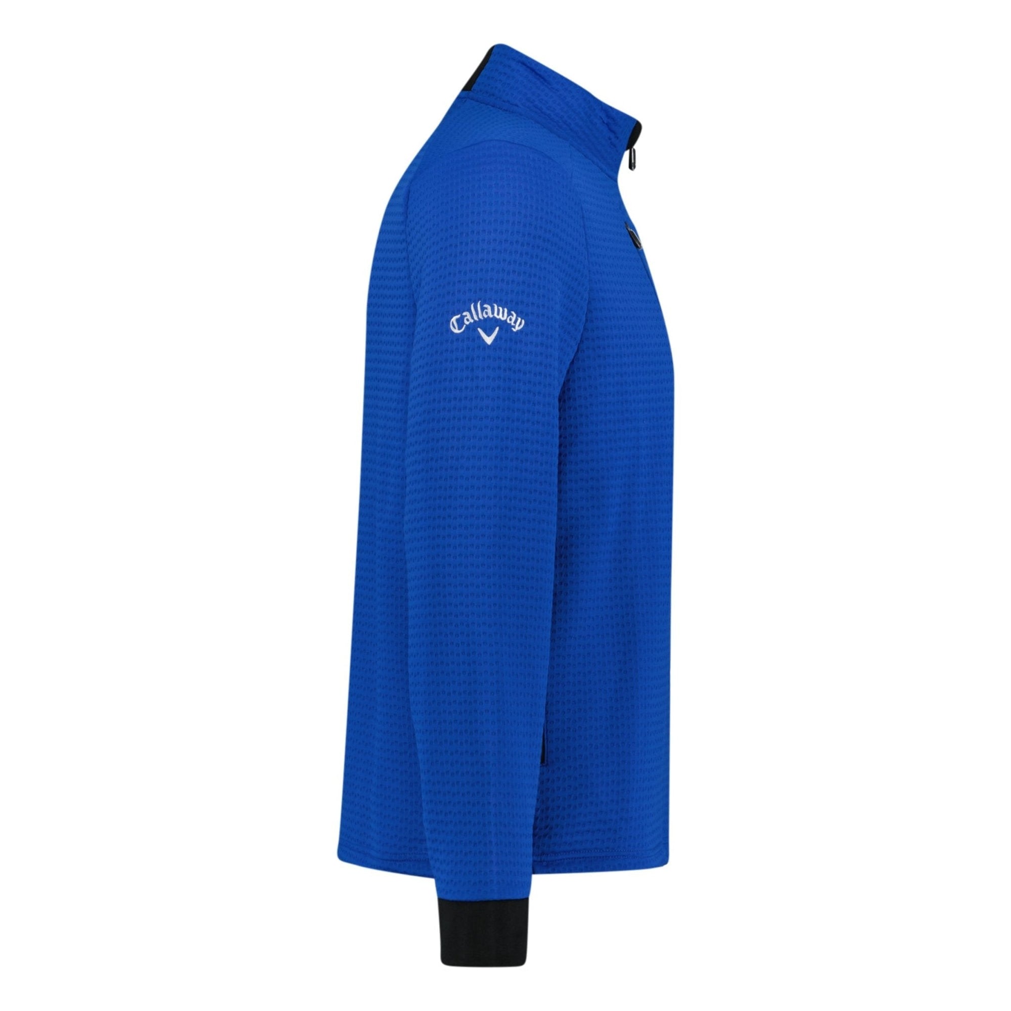 Callaway Midweight 1/4 Zip Golf Fleece Blue Lapis