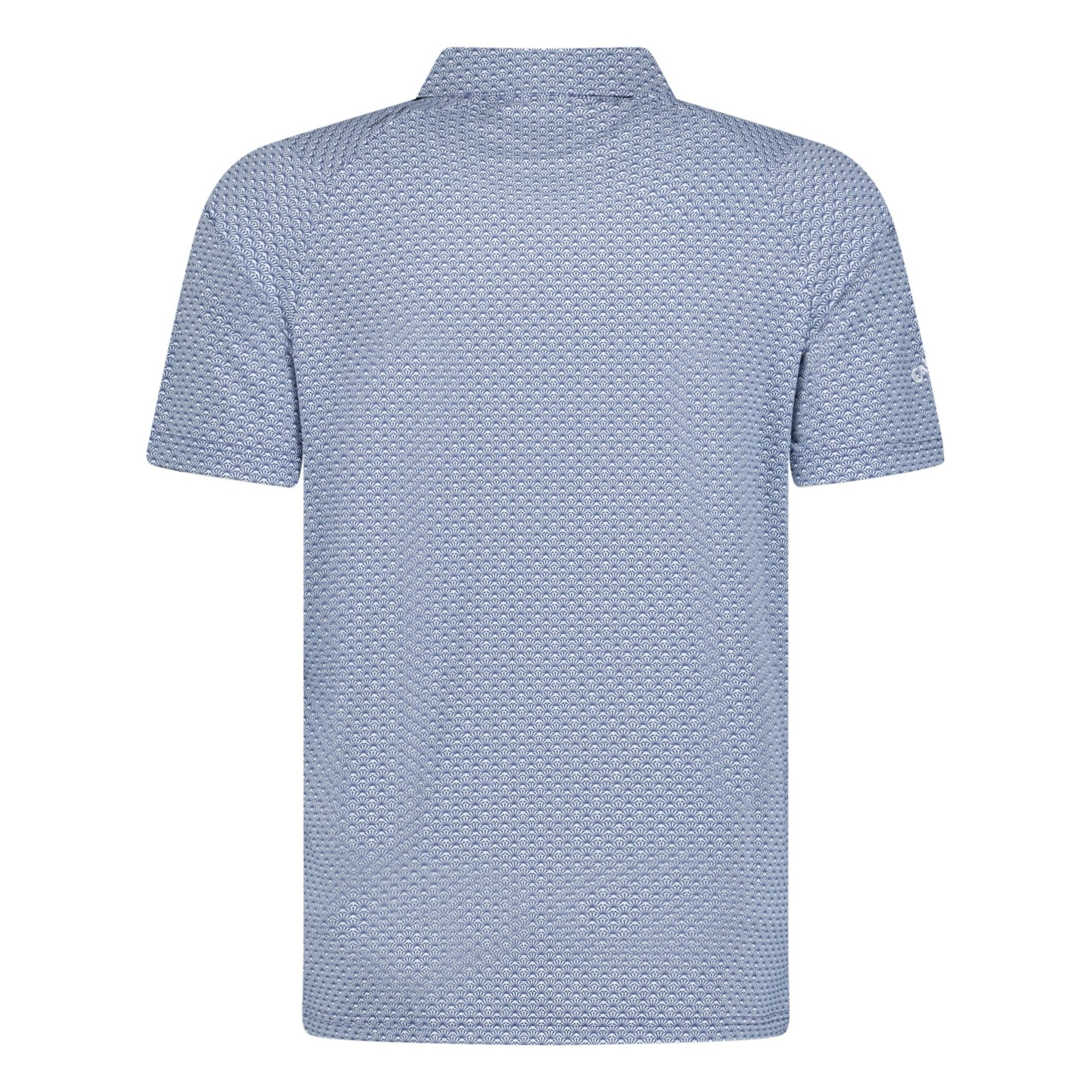 Callaway Trademark Print Golf Polo - Navy Peacoat