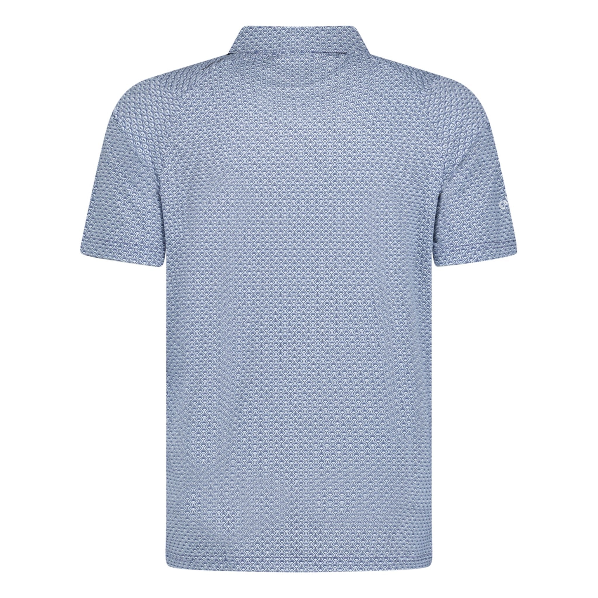 Callaway Trademark Print Golf Polo - Navy Peacoat