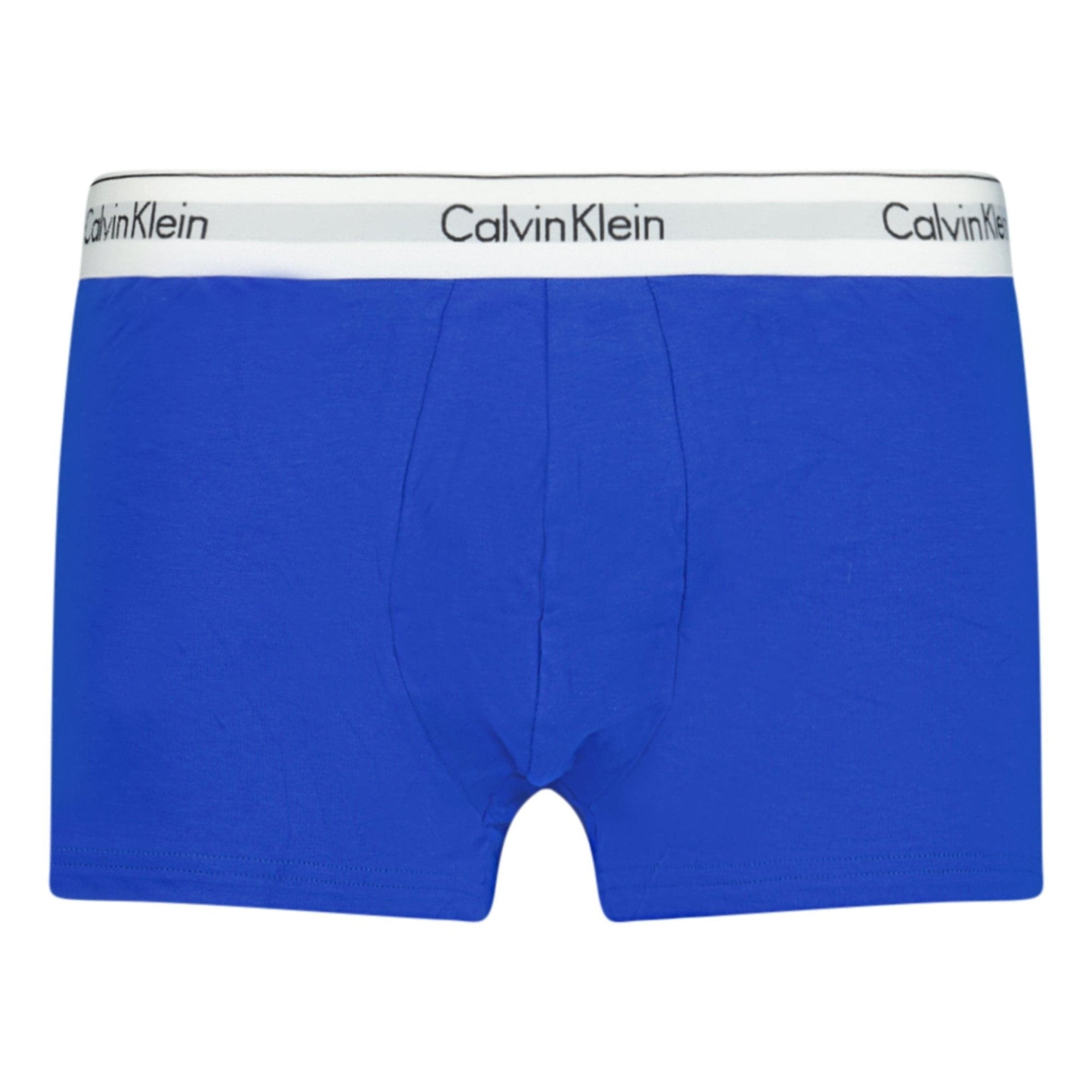 Calvin Klein 'Modern Cotton Stretch' Boxers Maroon, Baby Blue, Blue, White & Black (5 Pack)