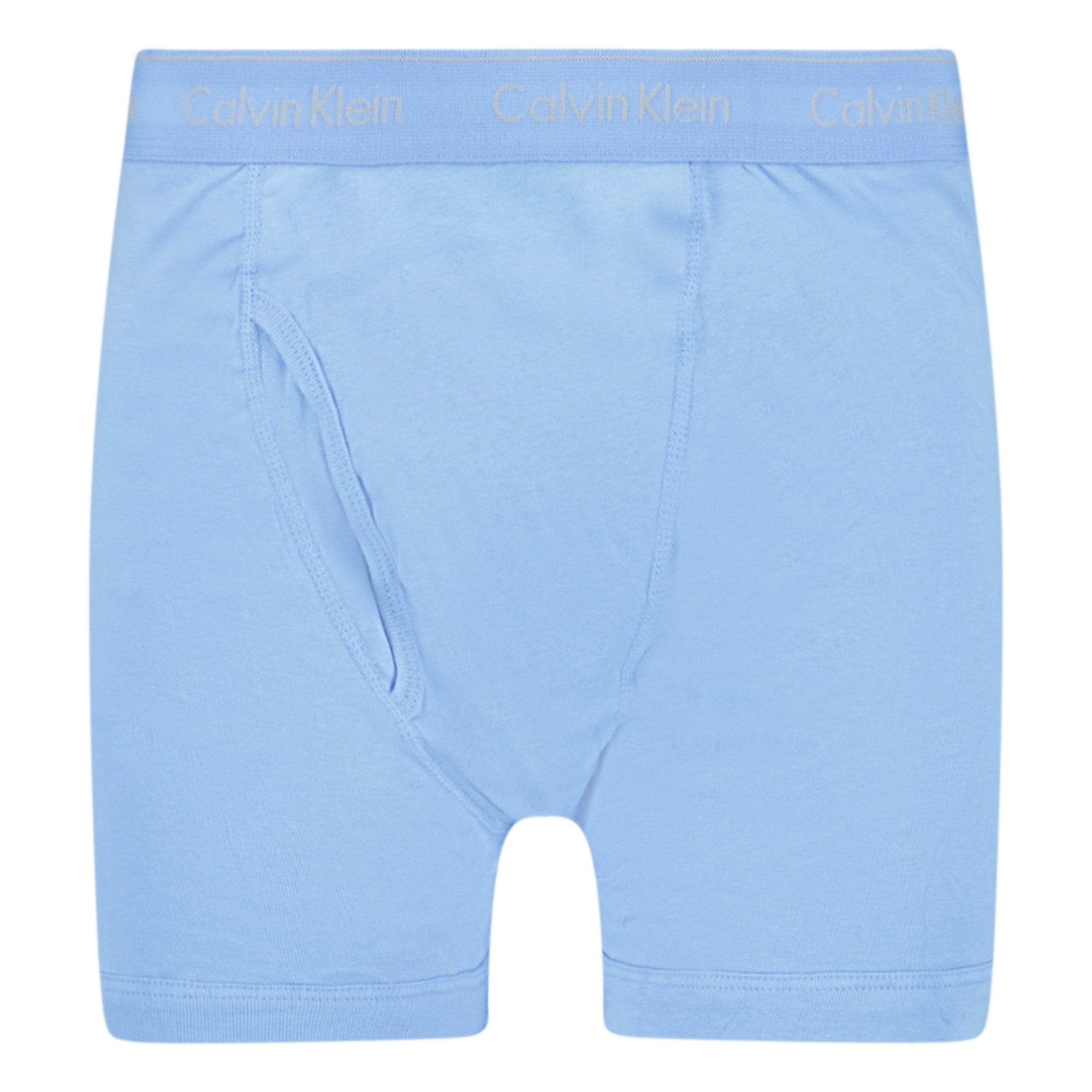 Calvin Klein Stencil Logo Cotton Stretch Boxers Blue, Baby Blue & Navy (3 Pack)