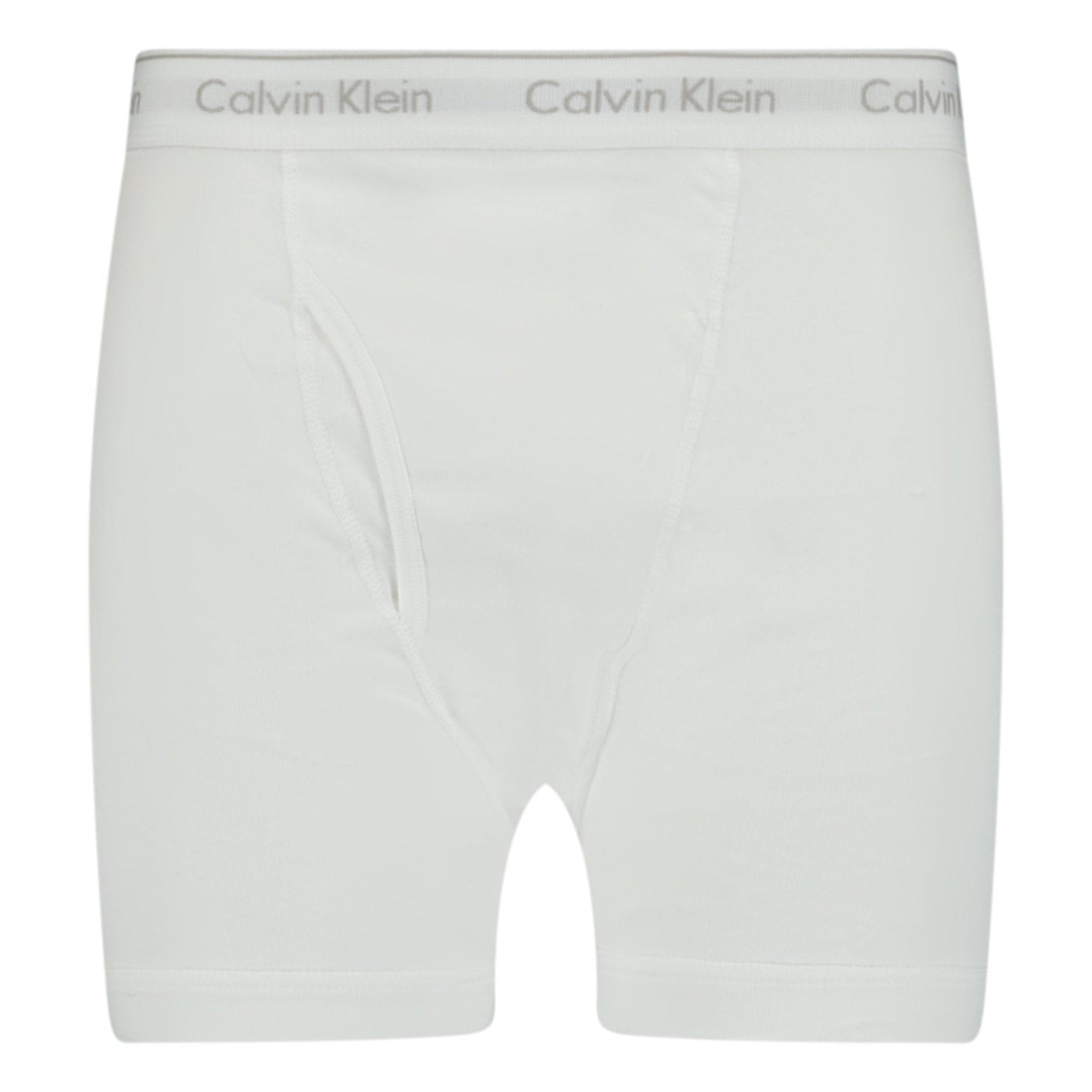 Calvin Klein Stencil Logo Cotton Stretch Boxers Grey, Black & White (3 Pack)