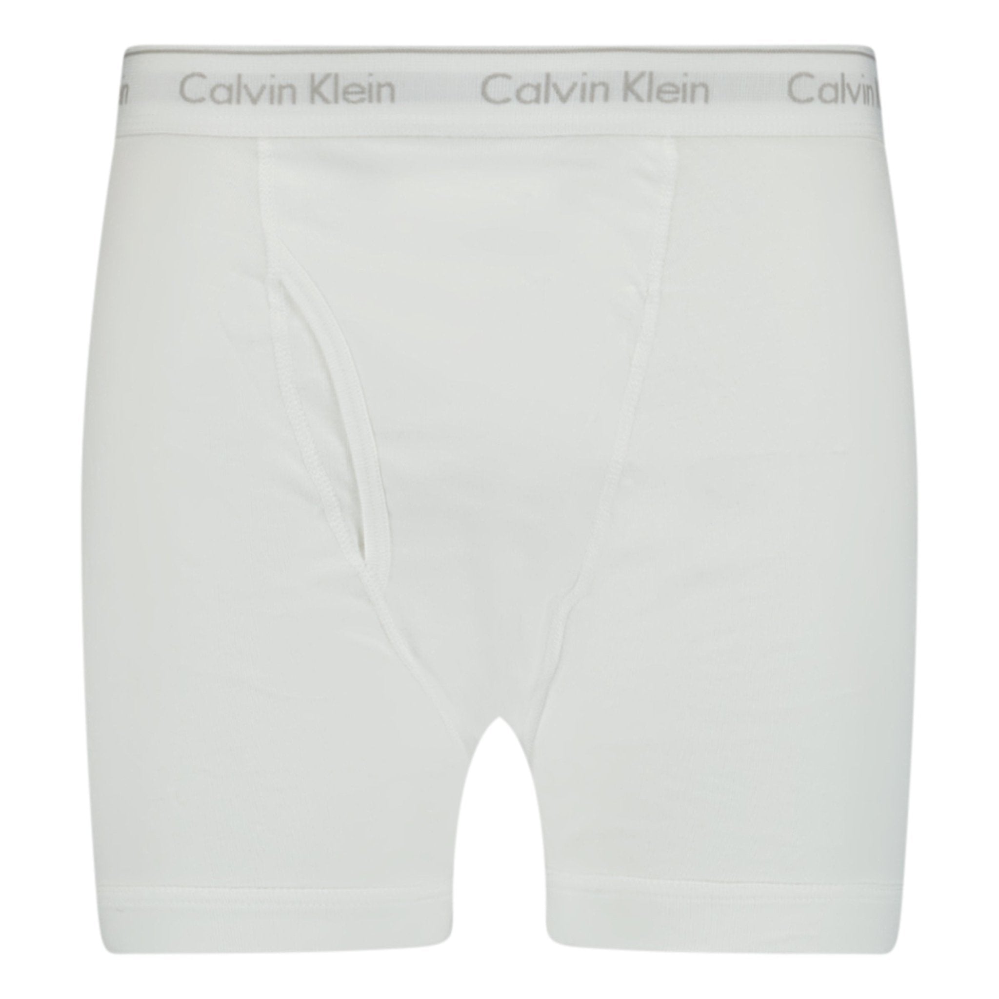 Calvin Klein Stencil Logo Cotton Stretch Boxers White (3 Pack)