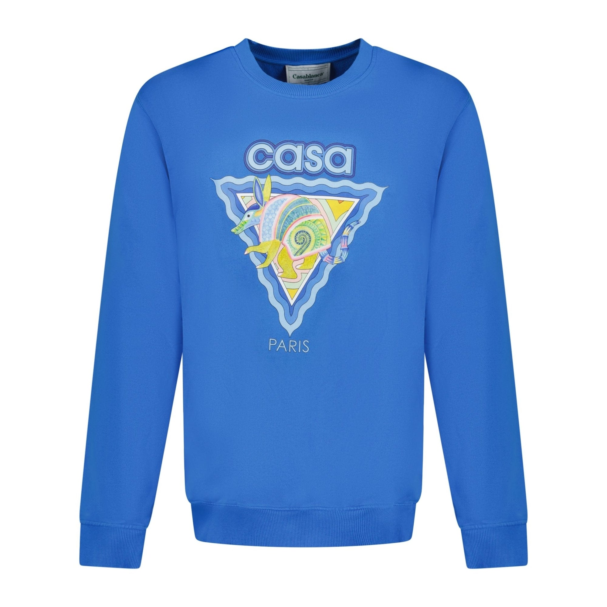 Casablanca 'Alebrije Armadillo' Sweatshirt Blue