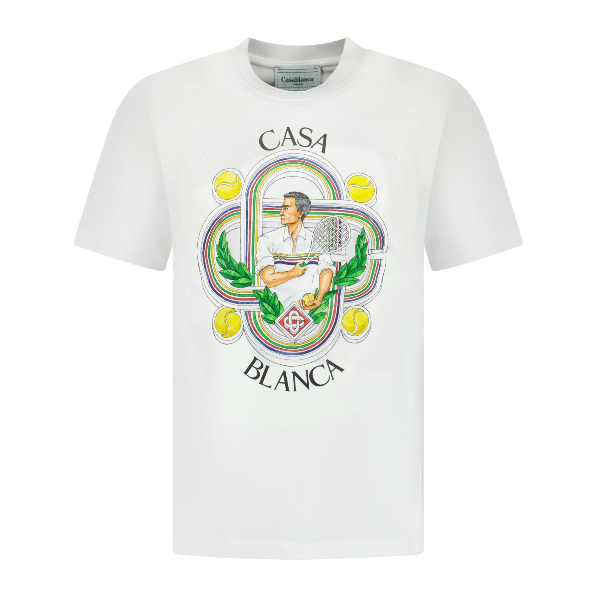 Casablanca 'Le Joueur' T-Shirt White
