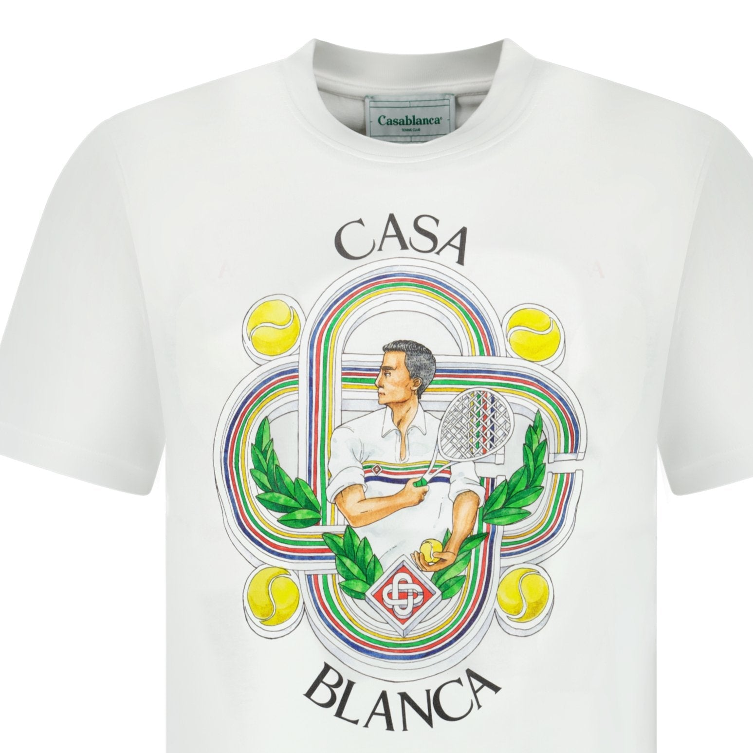 Casablanca 'Le Joueur' T-Shirt White