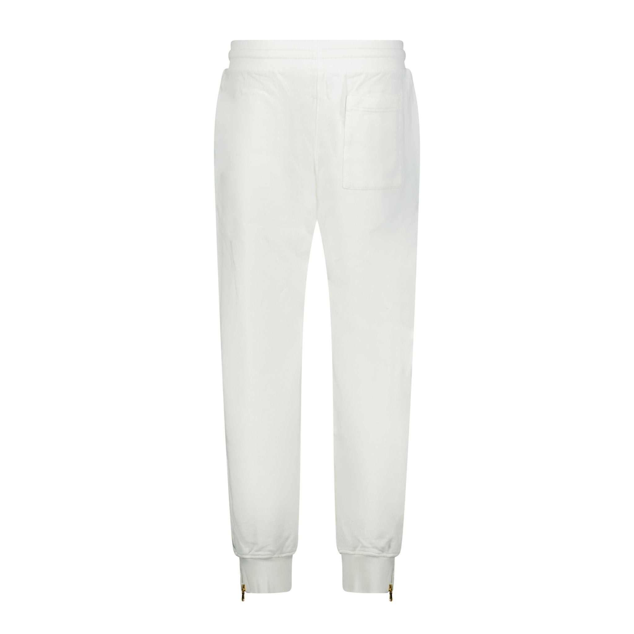 Casablanca Loopback Diamond Logo Sweatpants White