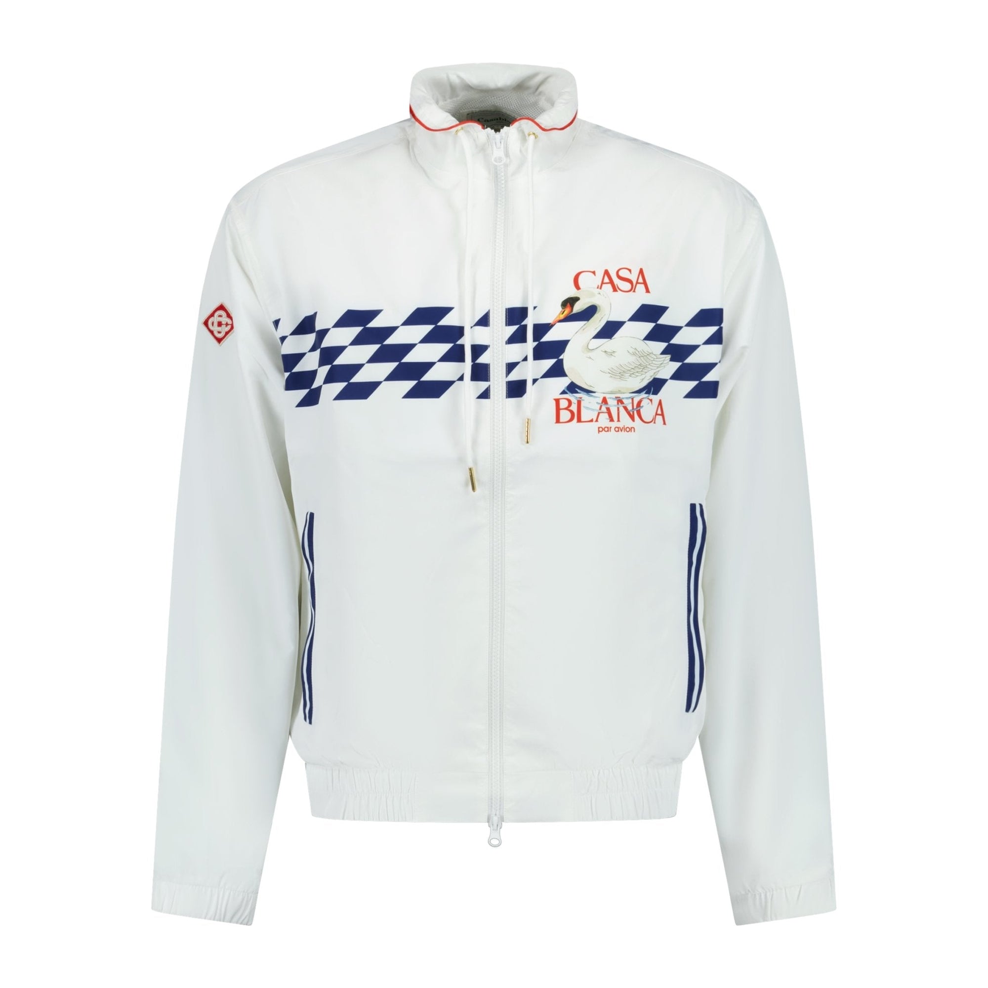 Casablanca Par Avion Shell Suit Track Jacket White