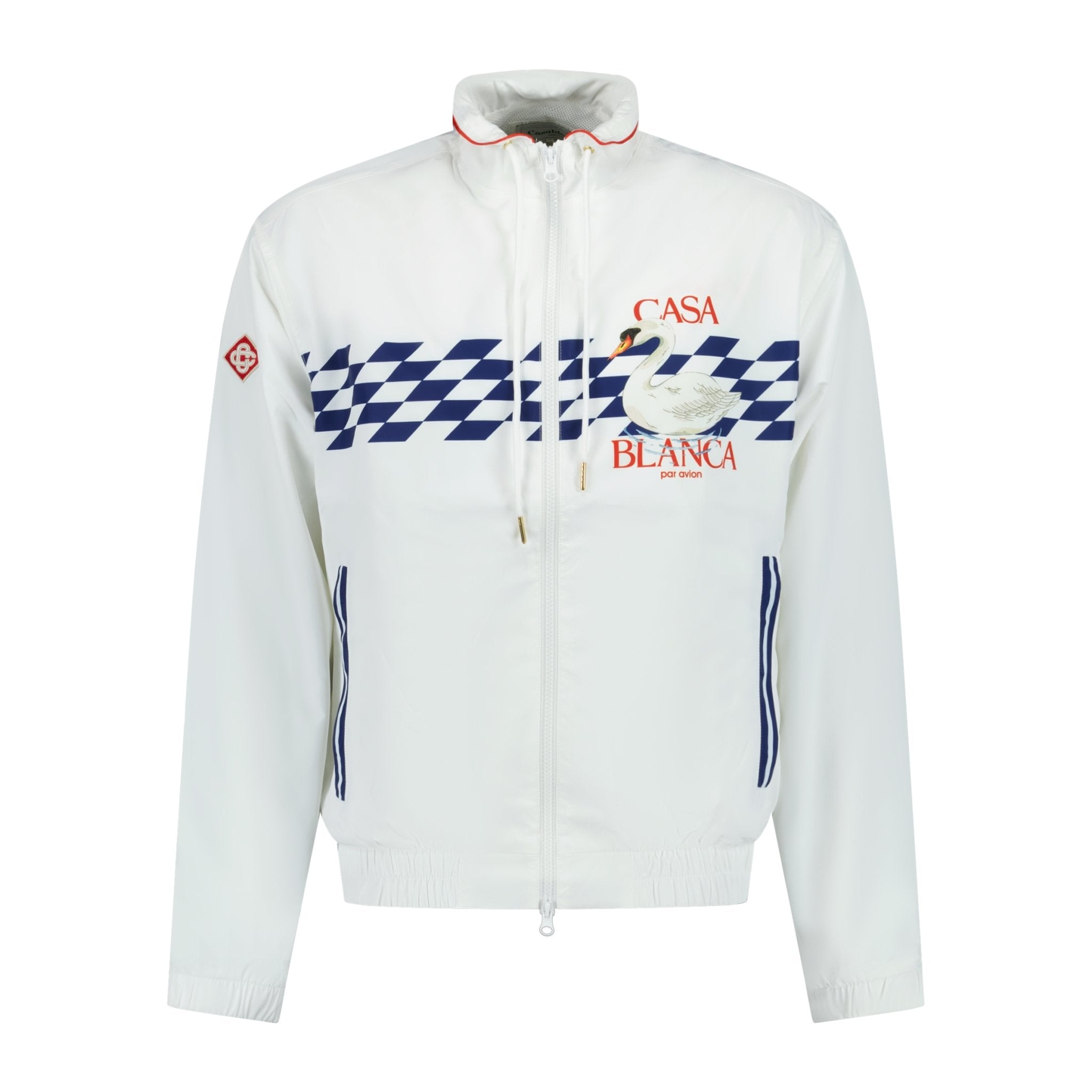 Casablanca Par Avion Shell Suit Track Jacket White