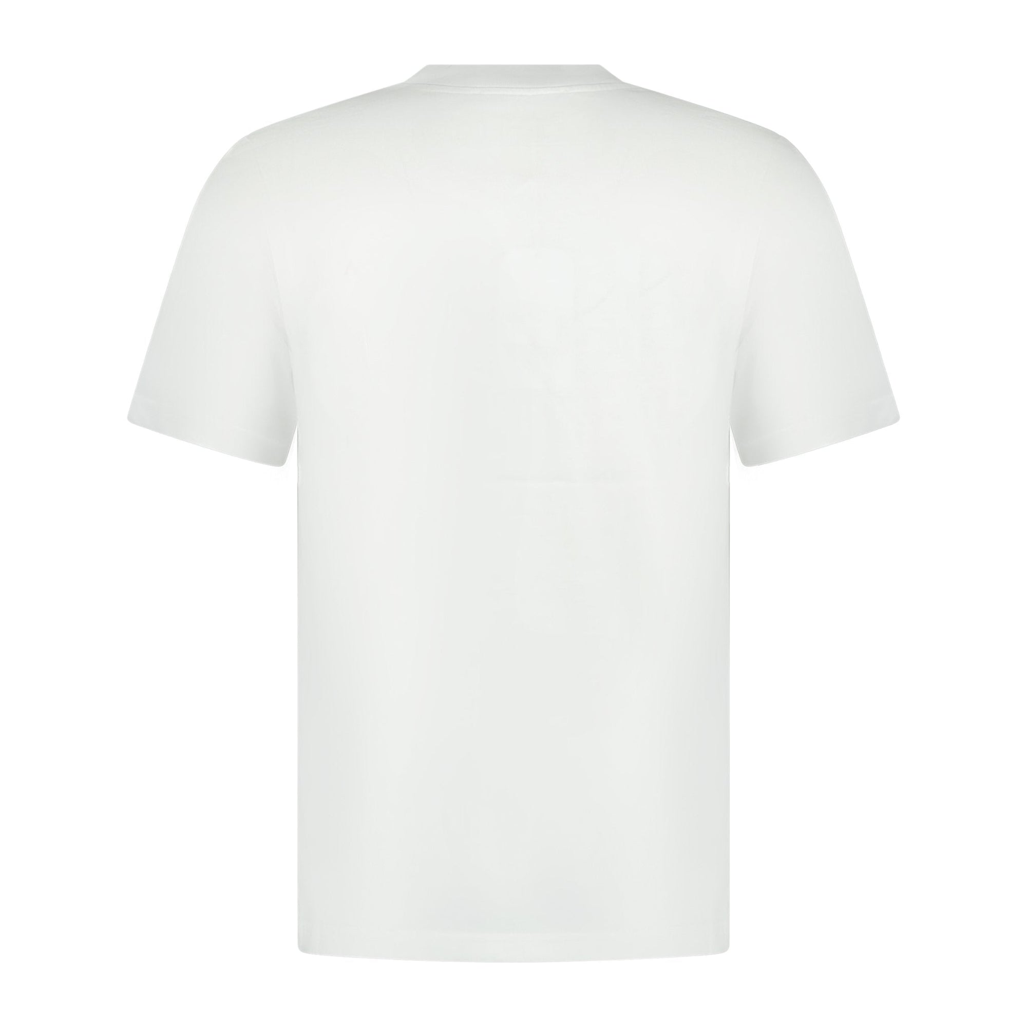 Casablanca 'Terrain' D'Orange T-Shirt White