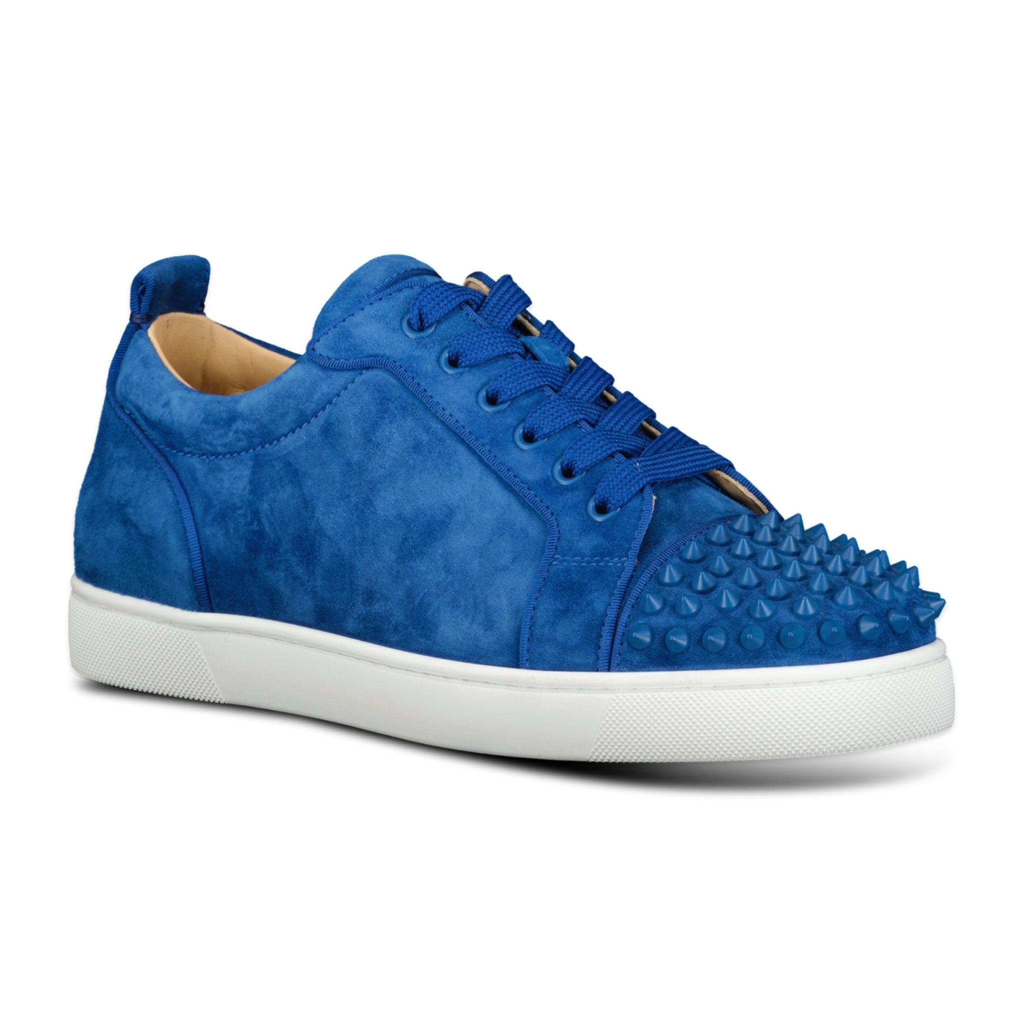 Christian Louboutin 'Junior Spikes' Orlato Sneakers Blue