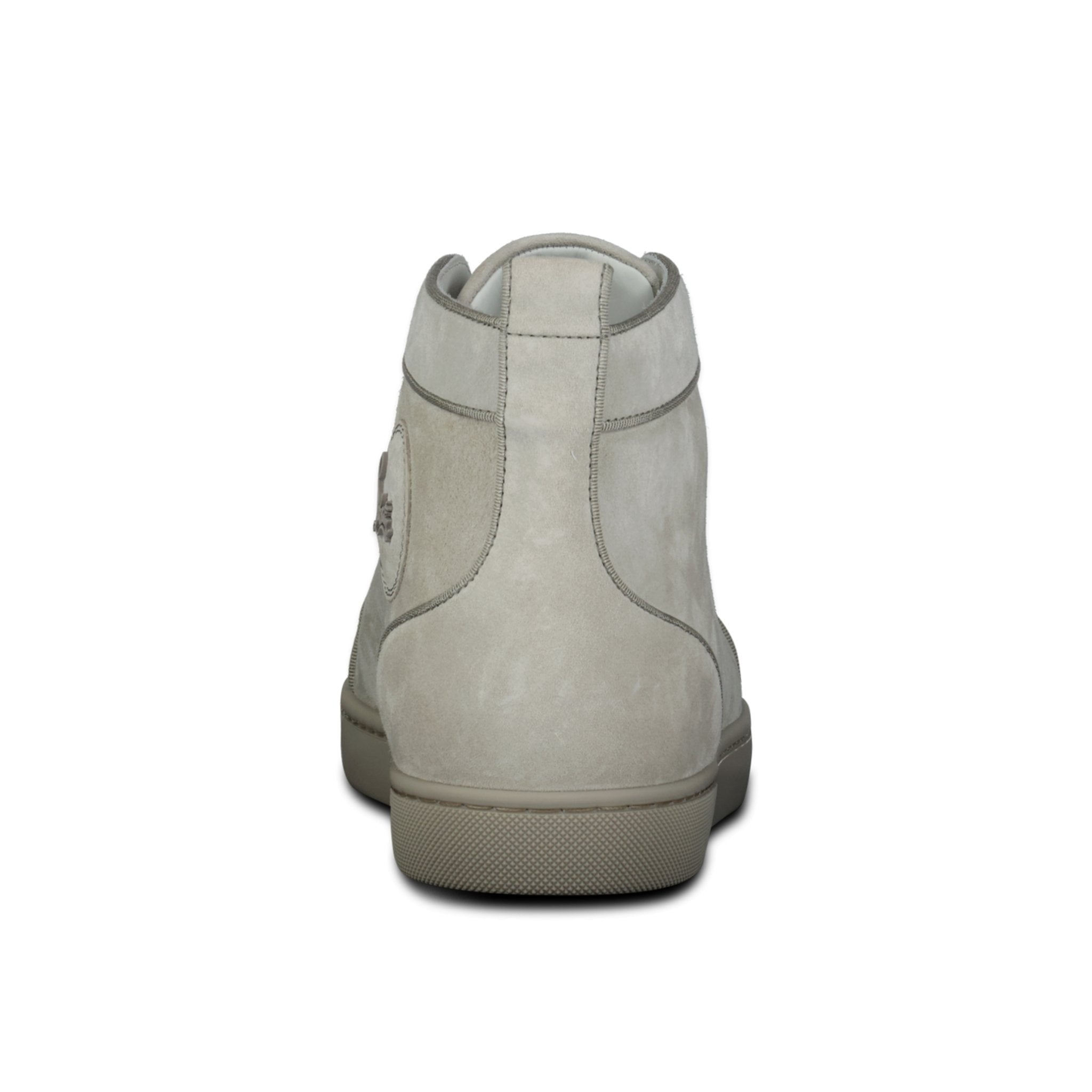 Christian Louboutin Orlato Flat High Top Sneakers Light Grey