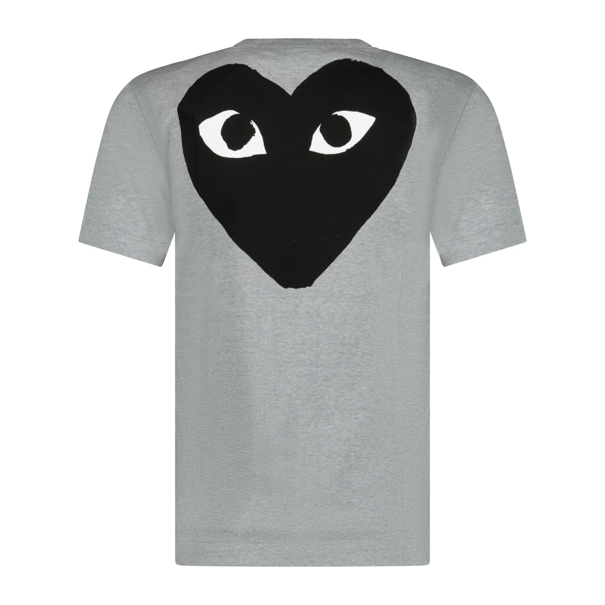 Comme Des Garcons Play Logo T-Shirt Grey