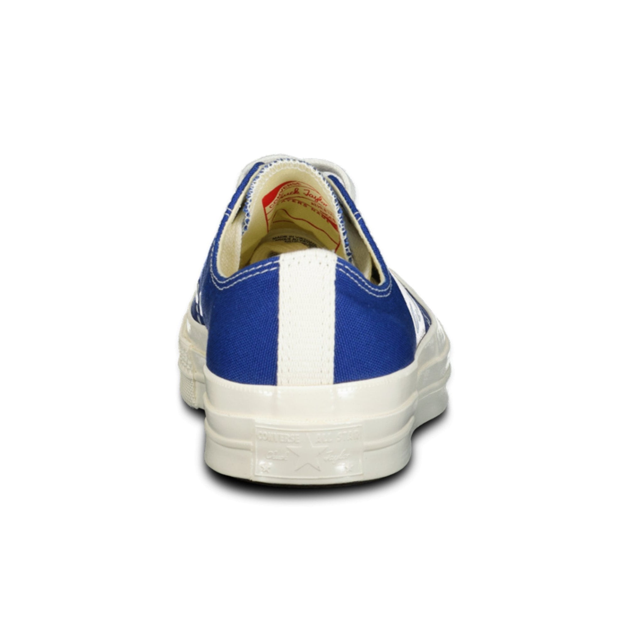 Comme Des Garcons Play X Converse 'Chuck Taylor' Low Trainers Blue