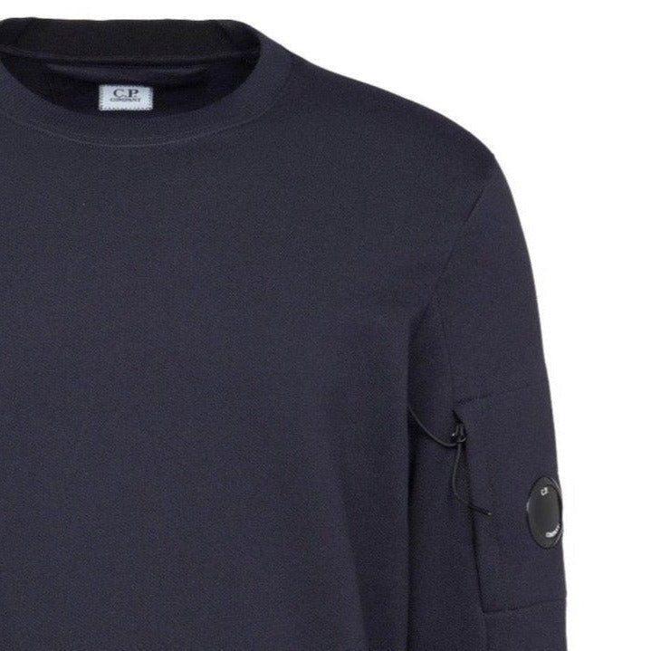 CP Company Arm Lens Thick Sweatshirt Navy