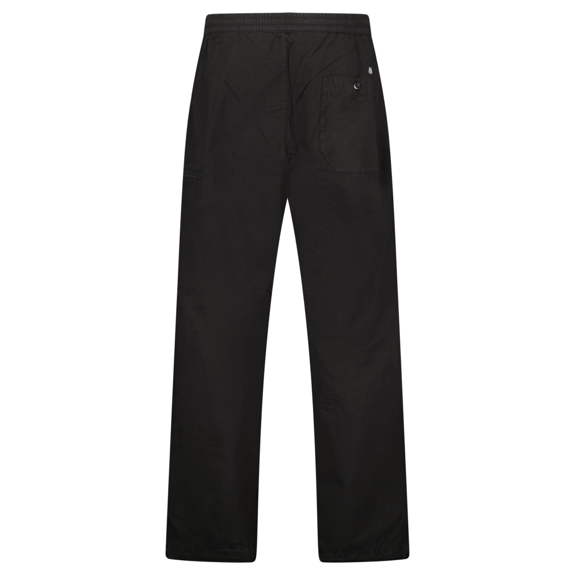 CP Company Black Microreps Boxy Cargo Lens Pants