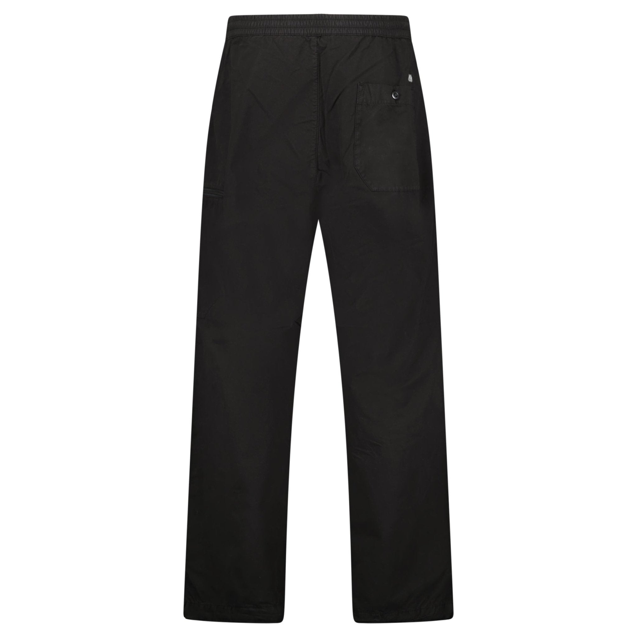CP Company Black Microreps Boxy Cargo Lens Pants
