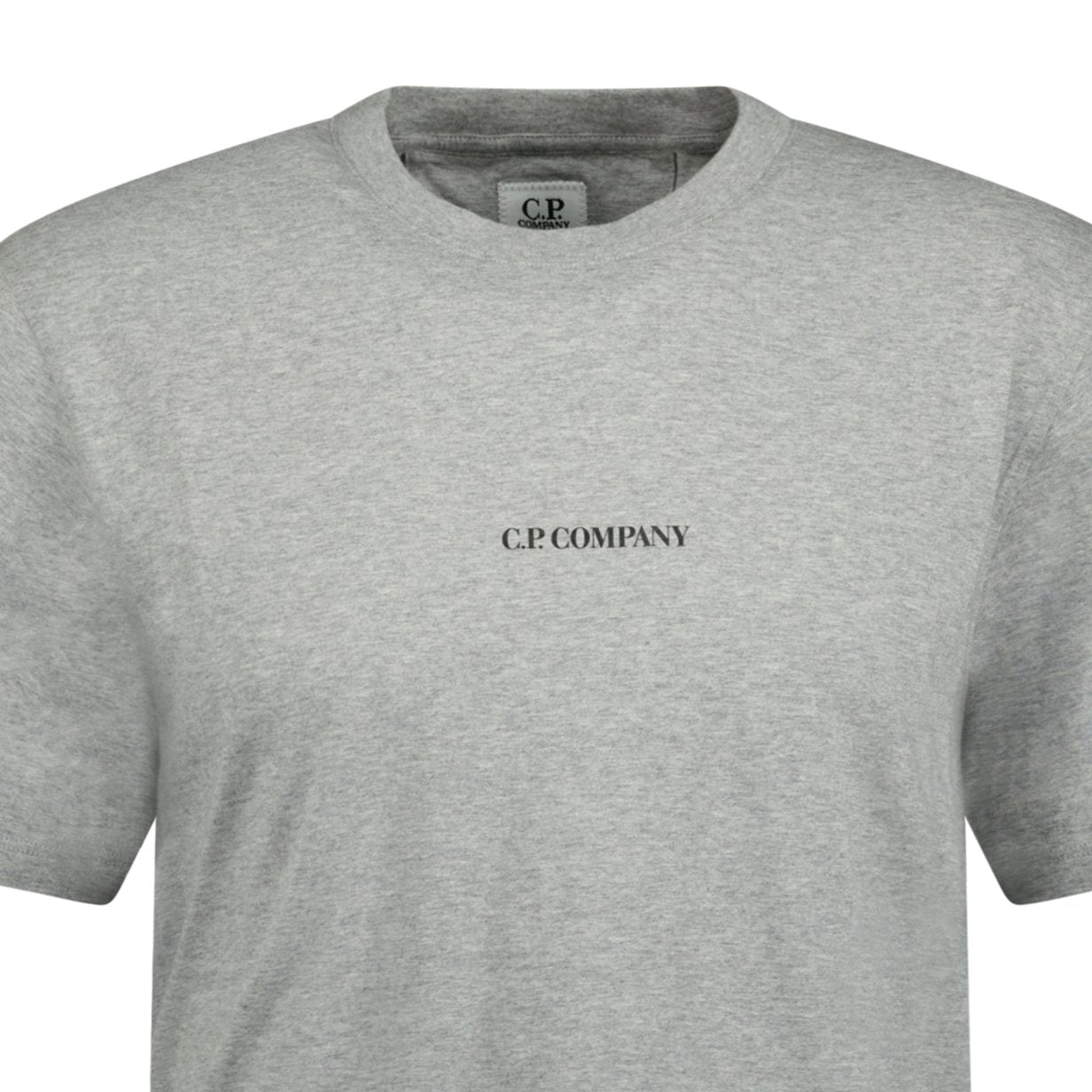 CP Company Chest Logo T-Shirt Grey