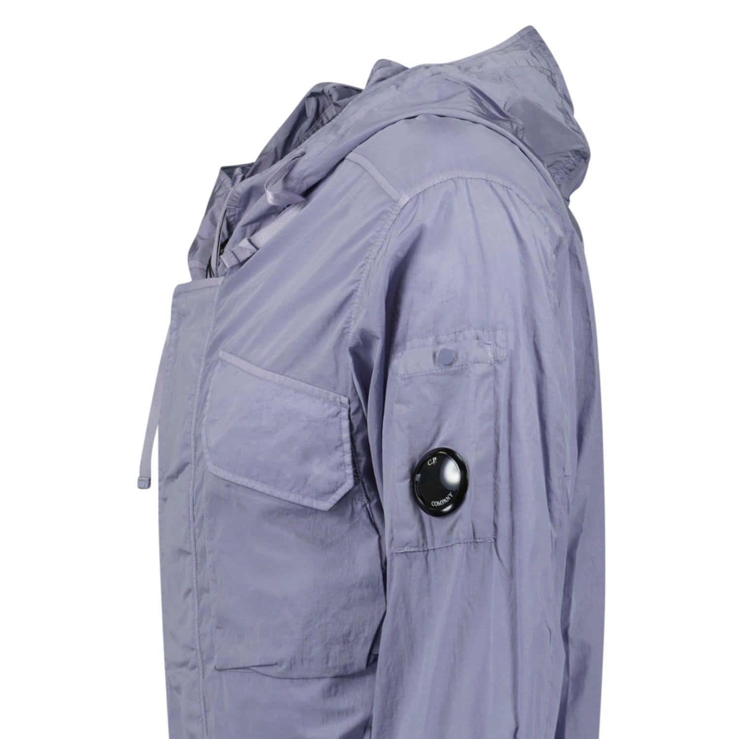 CP Company Chrome-R Hooded Lens Jacket Lavender Violet