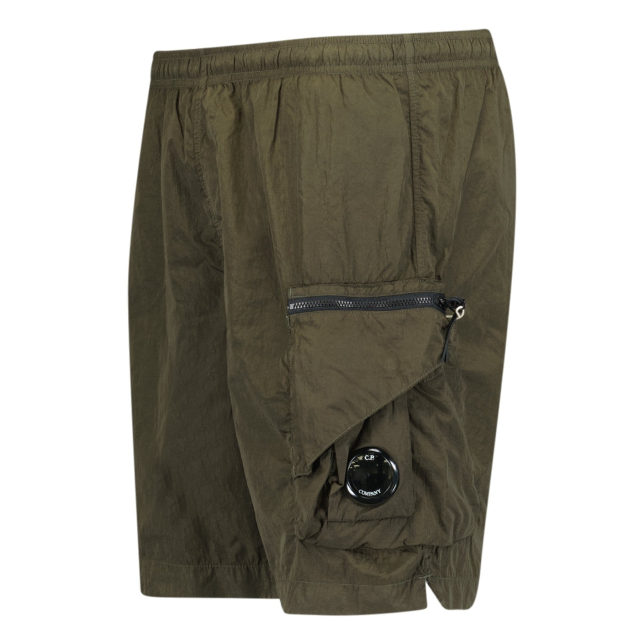 CP Company Chrome R Nylon Swim Shorts Khaki