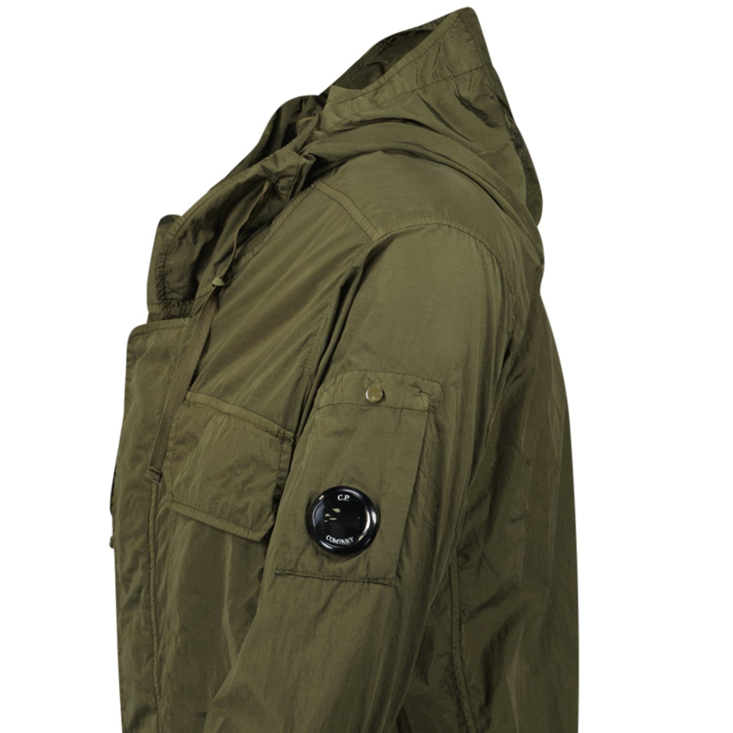 CP Company Chrome-R Hooded Lens Jacket Ivy Green
