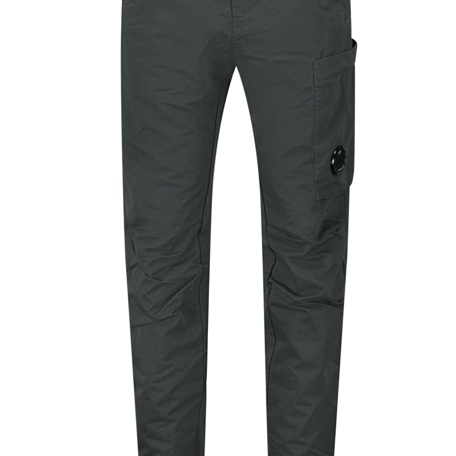 CP Company Diagonal Flatt Nylon Regular Cargo Pants in Grey