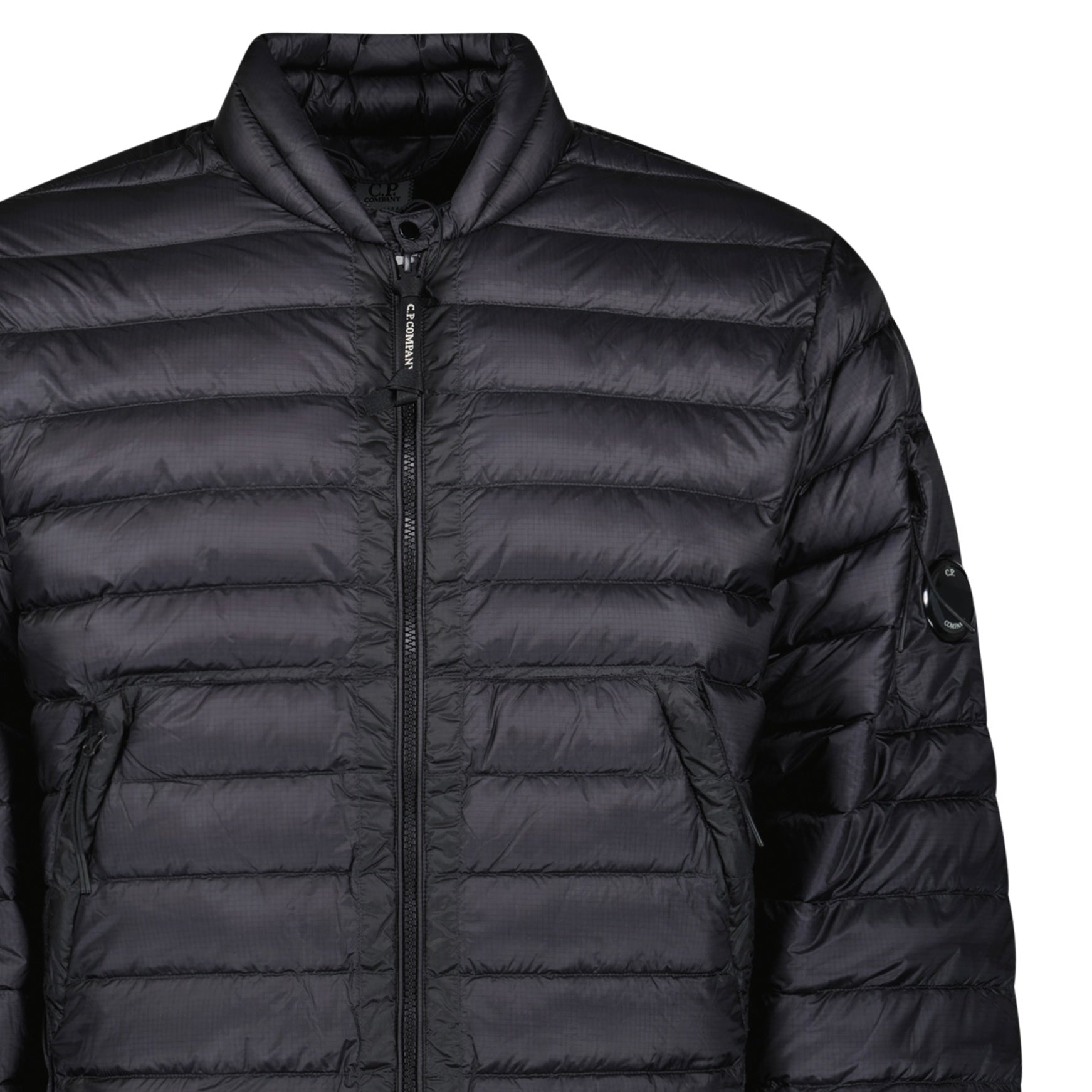 CP Company D.D. Shell Lens Down Jacket in Nightshade Blue