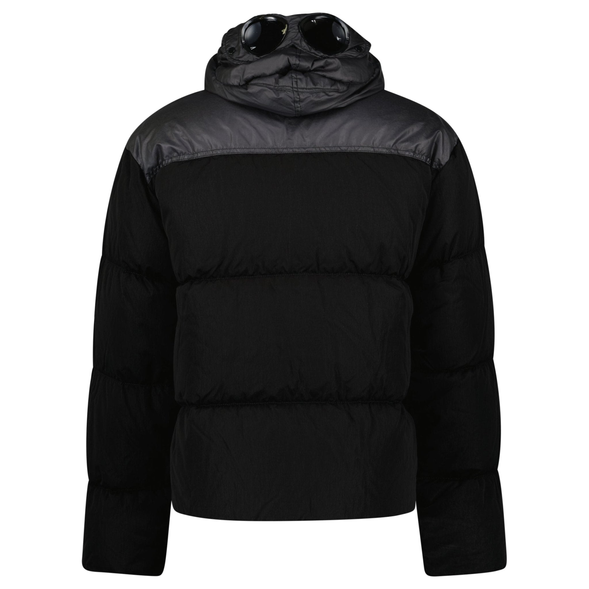 CP Company Eco Chrome R Mixed Goggle Down Jacket Black