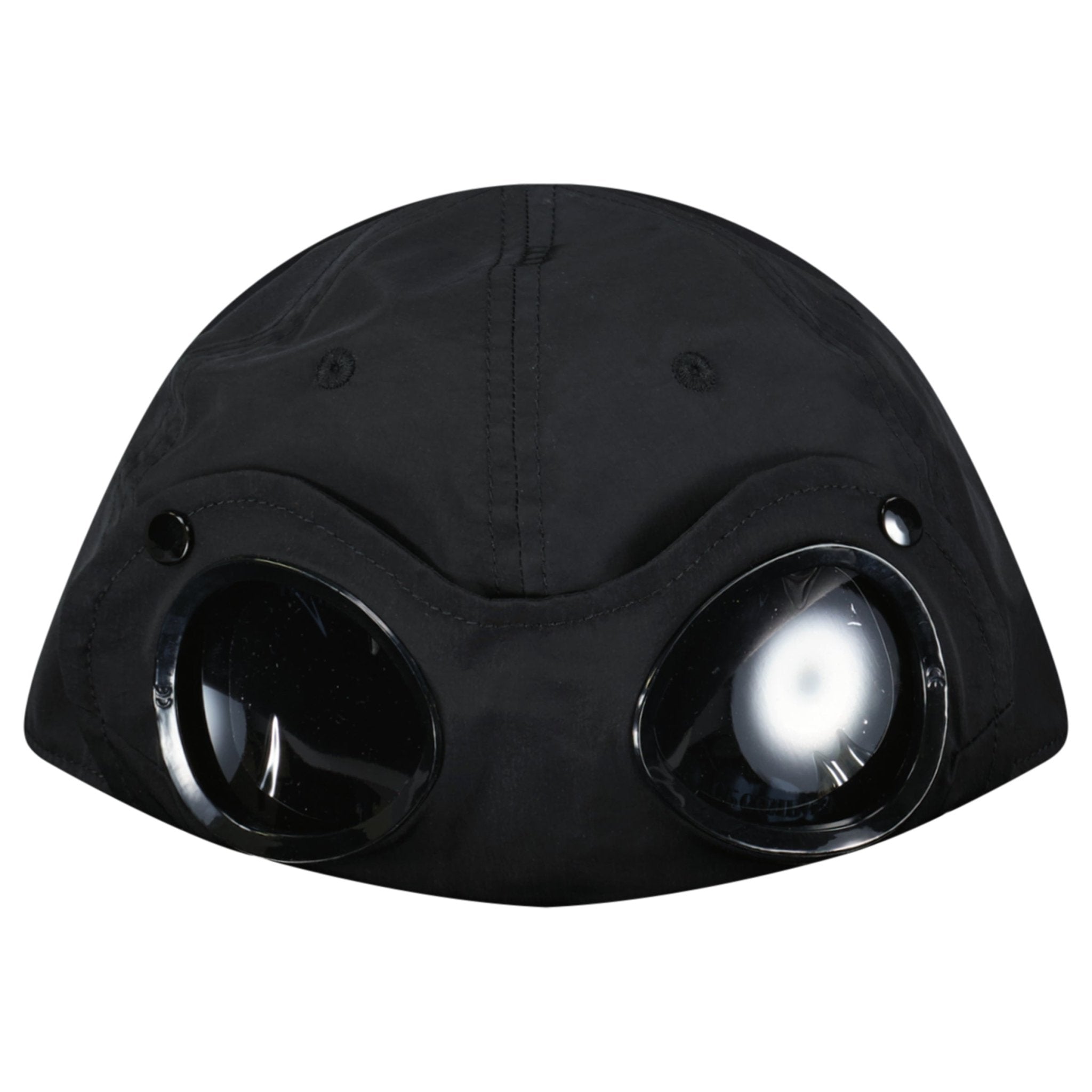 CP Company Goggle Chrome-R Cap Black