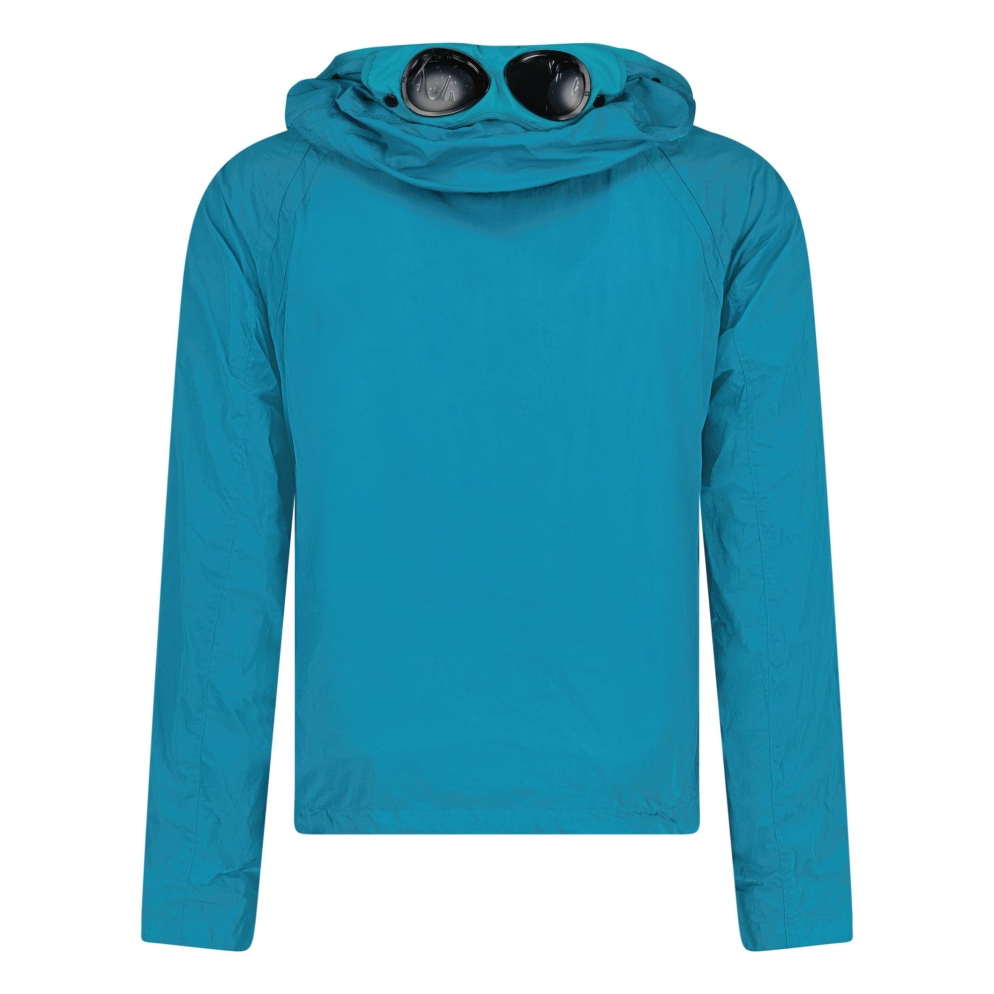CP Company Goggle Hood Chrome Jacket Turquoise