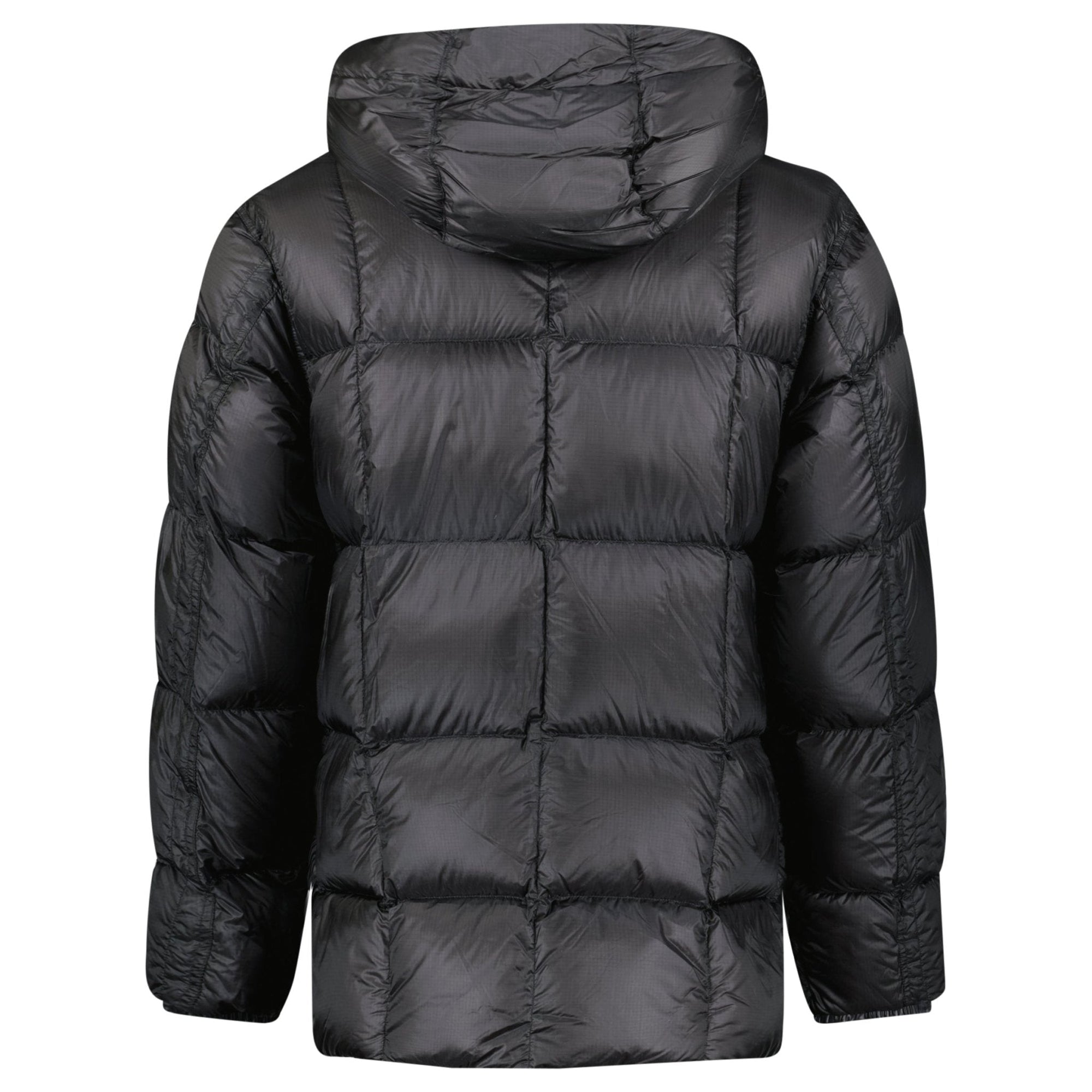 CP Company Long D.D. Shell Lens Down Jacket Black