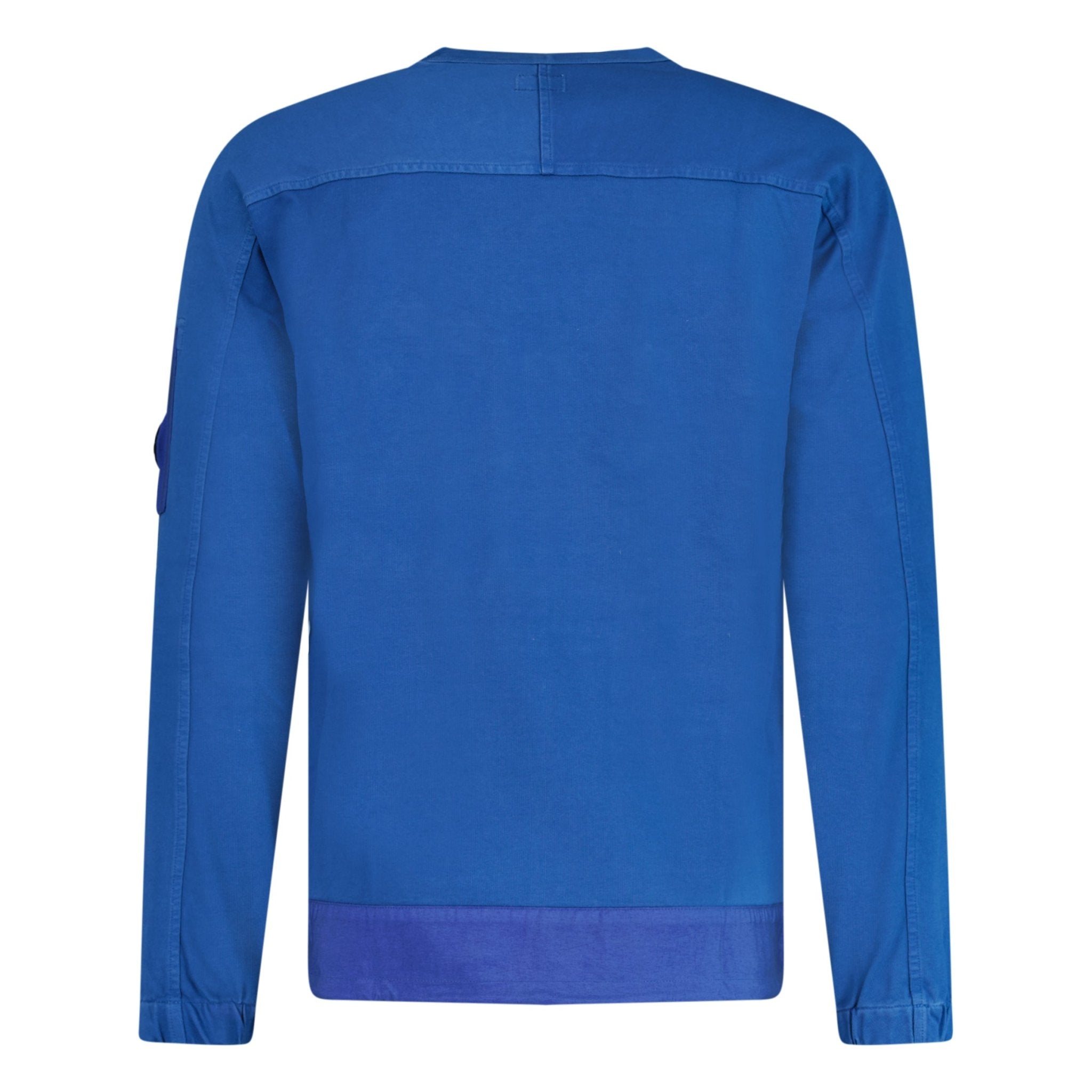 CP Company Mixed Heavy Lens Sweatshirt Blue