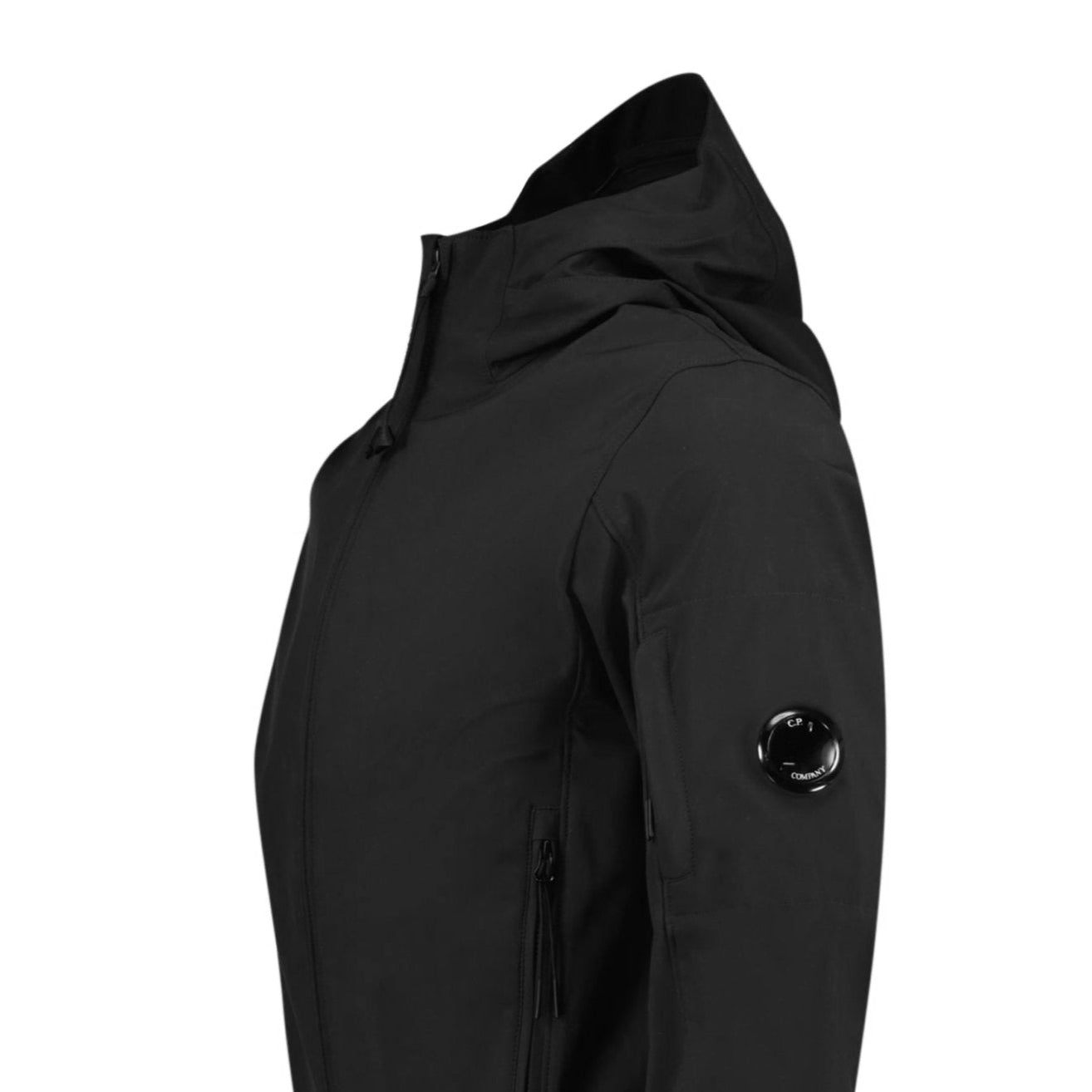 CP Company Softshell Arm Lens Jacket Black