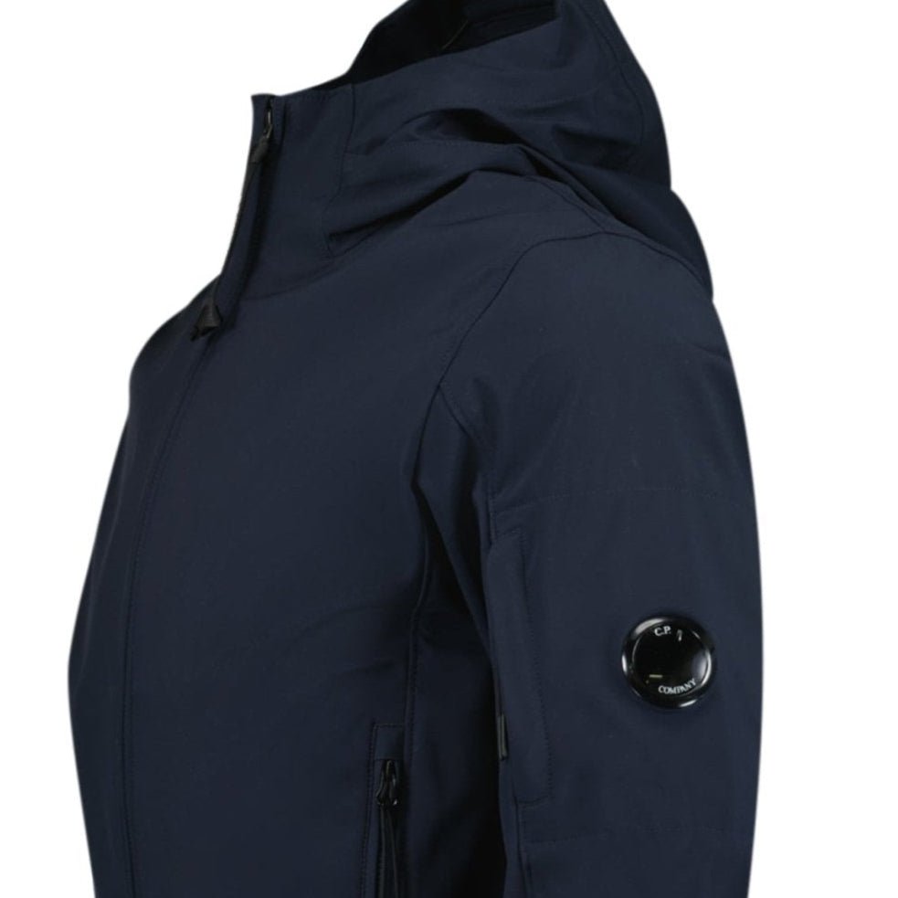 CP Company Softshell Arm Lens Jacket Navy