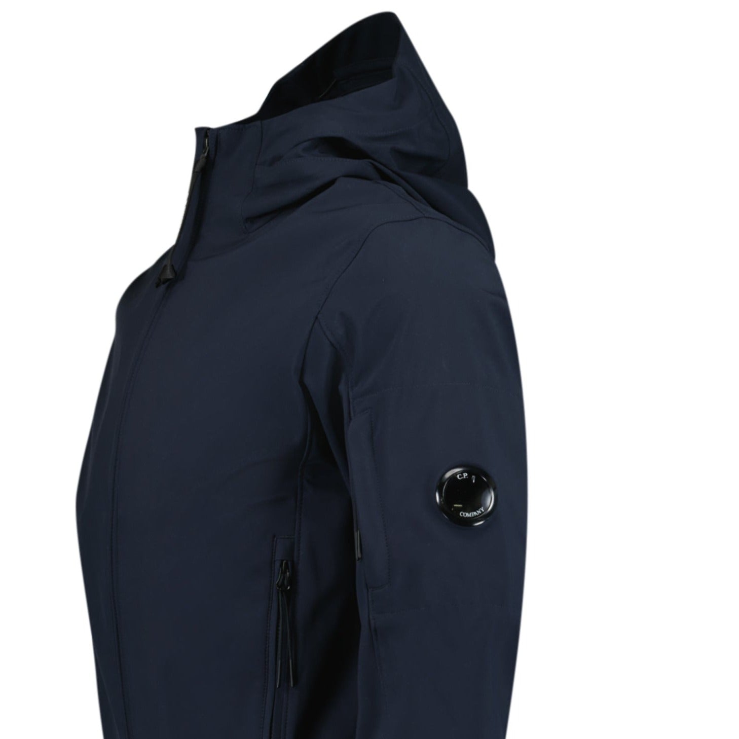 CP Company Softshell Arm Lens Jacket Navy