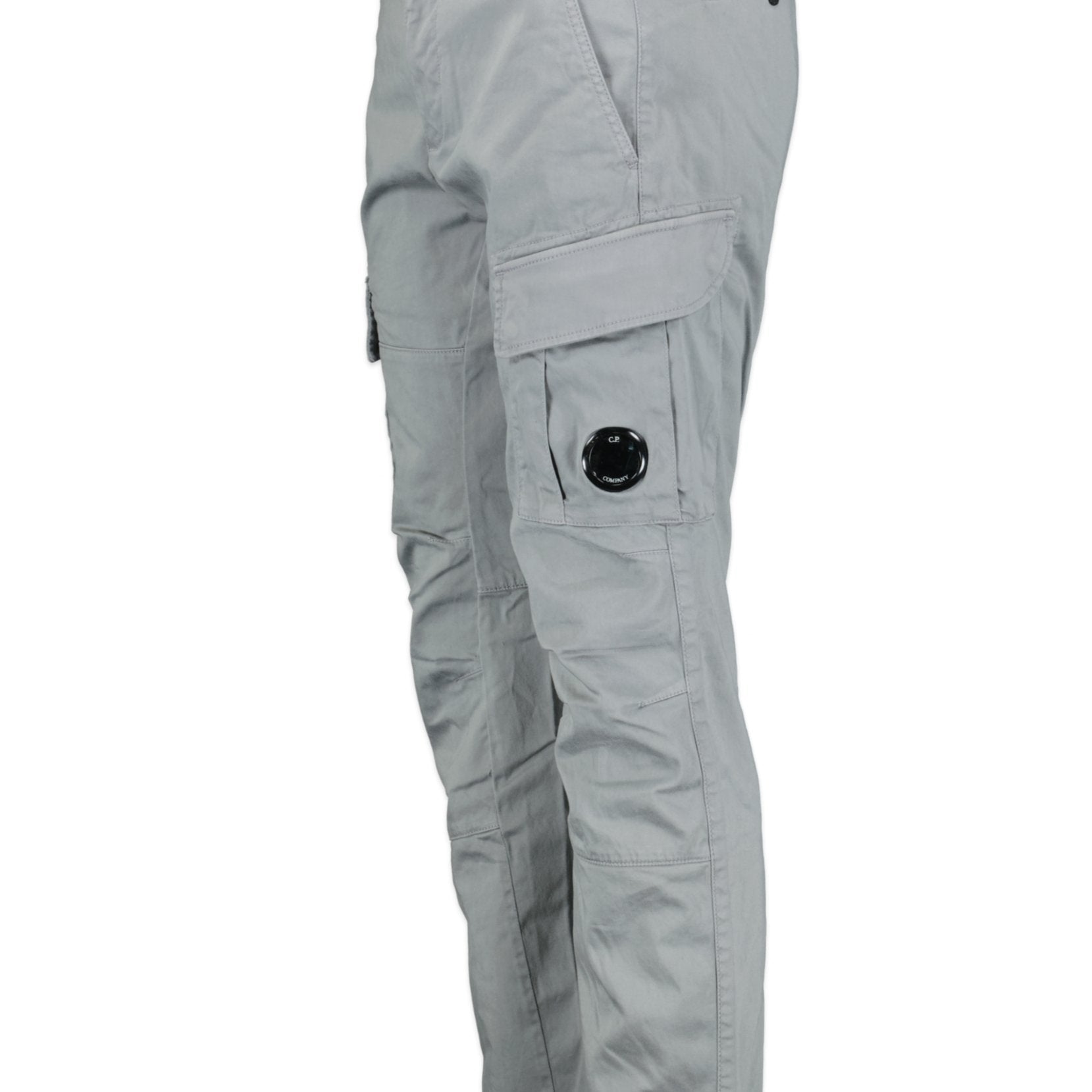 CP Company Stretch Sateen Cargo Pants Grey