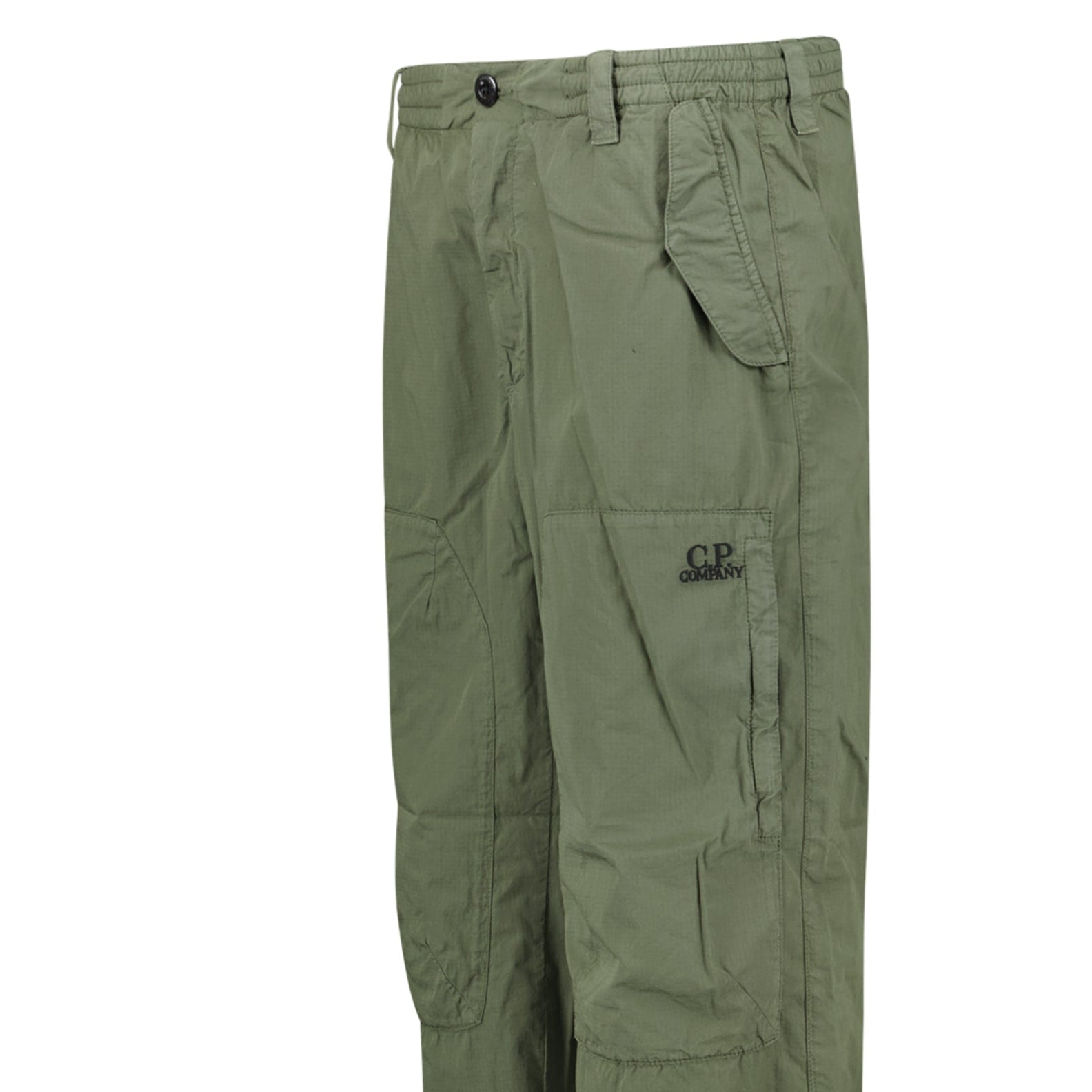 CP Company Thyme Cotton Rip Stop Loose Cargo Pants