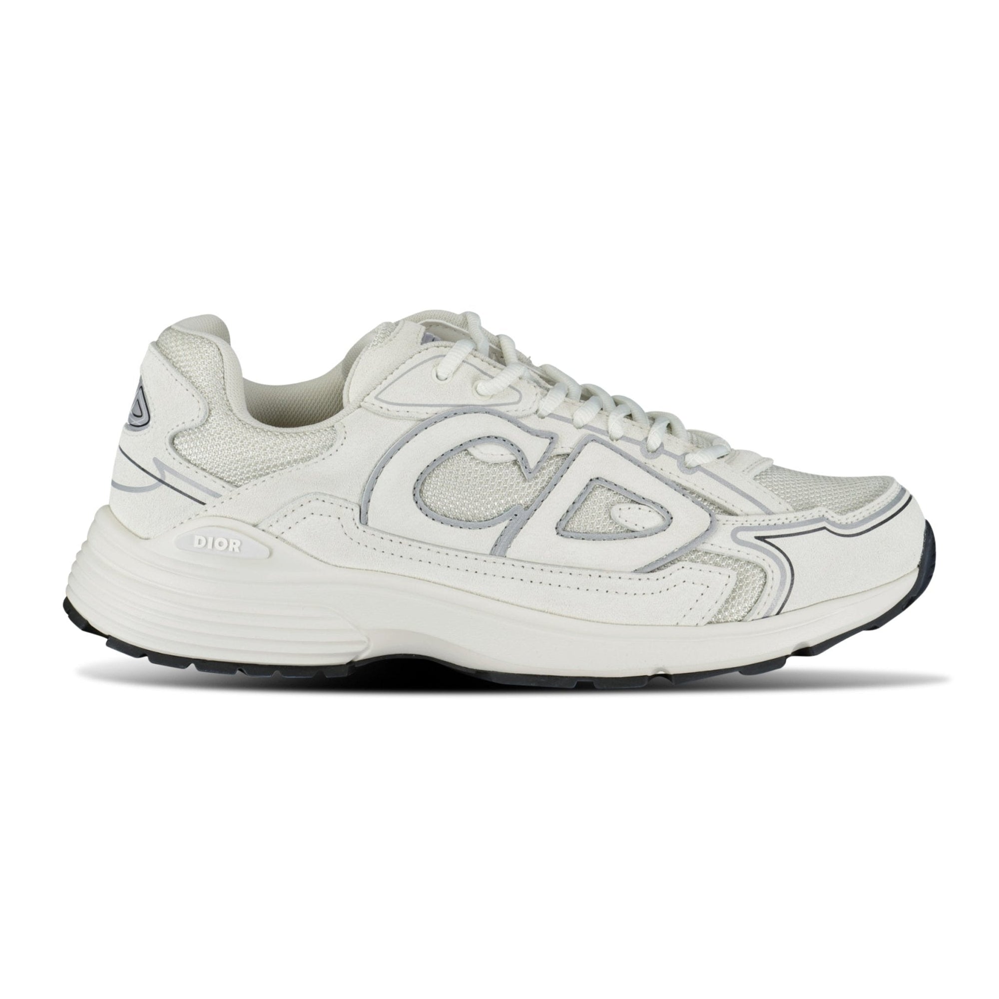 Dior B30 Countdown Sneaker in Ecru Suede