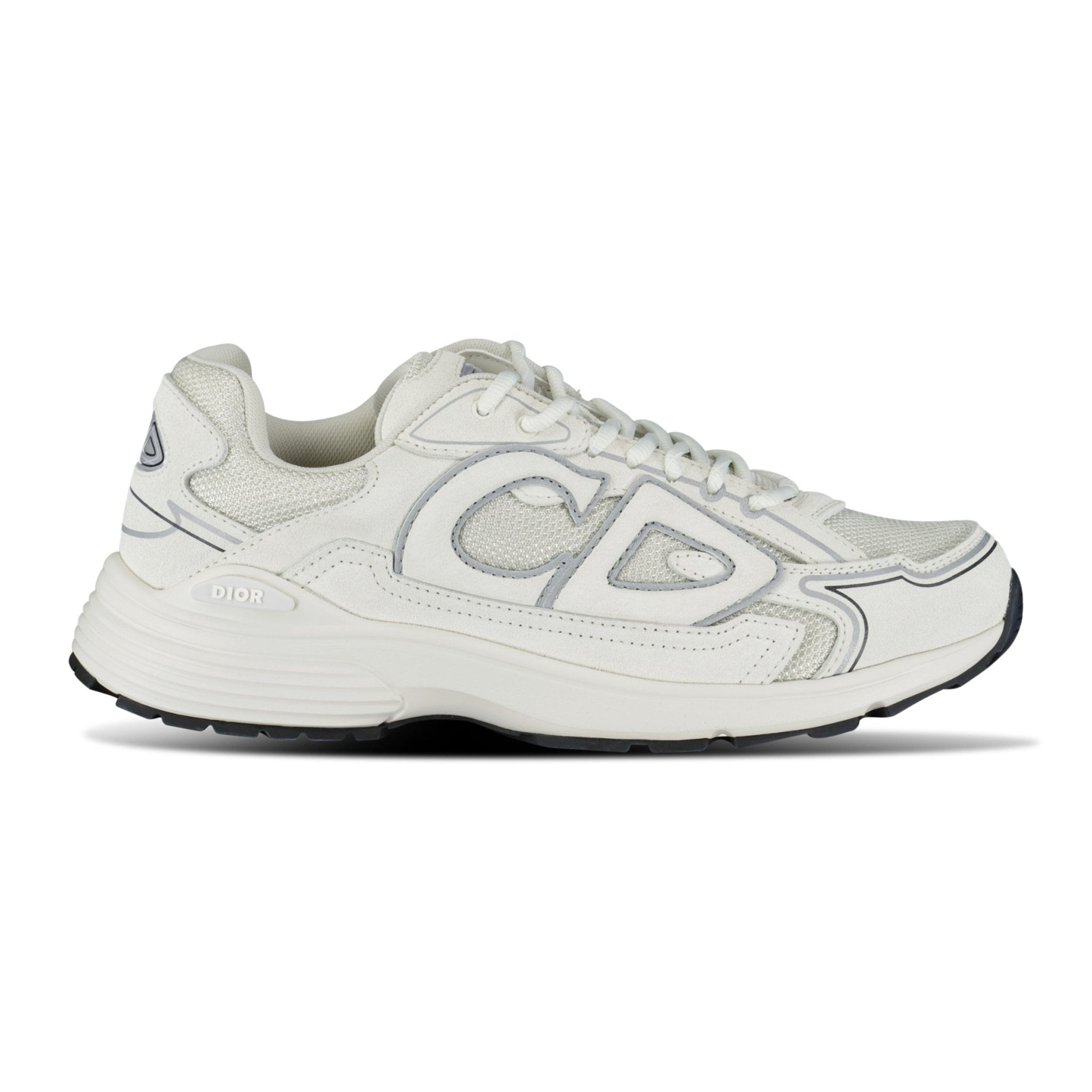 Dior B30 Countdown Sneaker in Ecru Suede