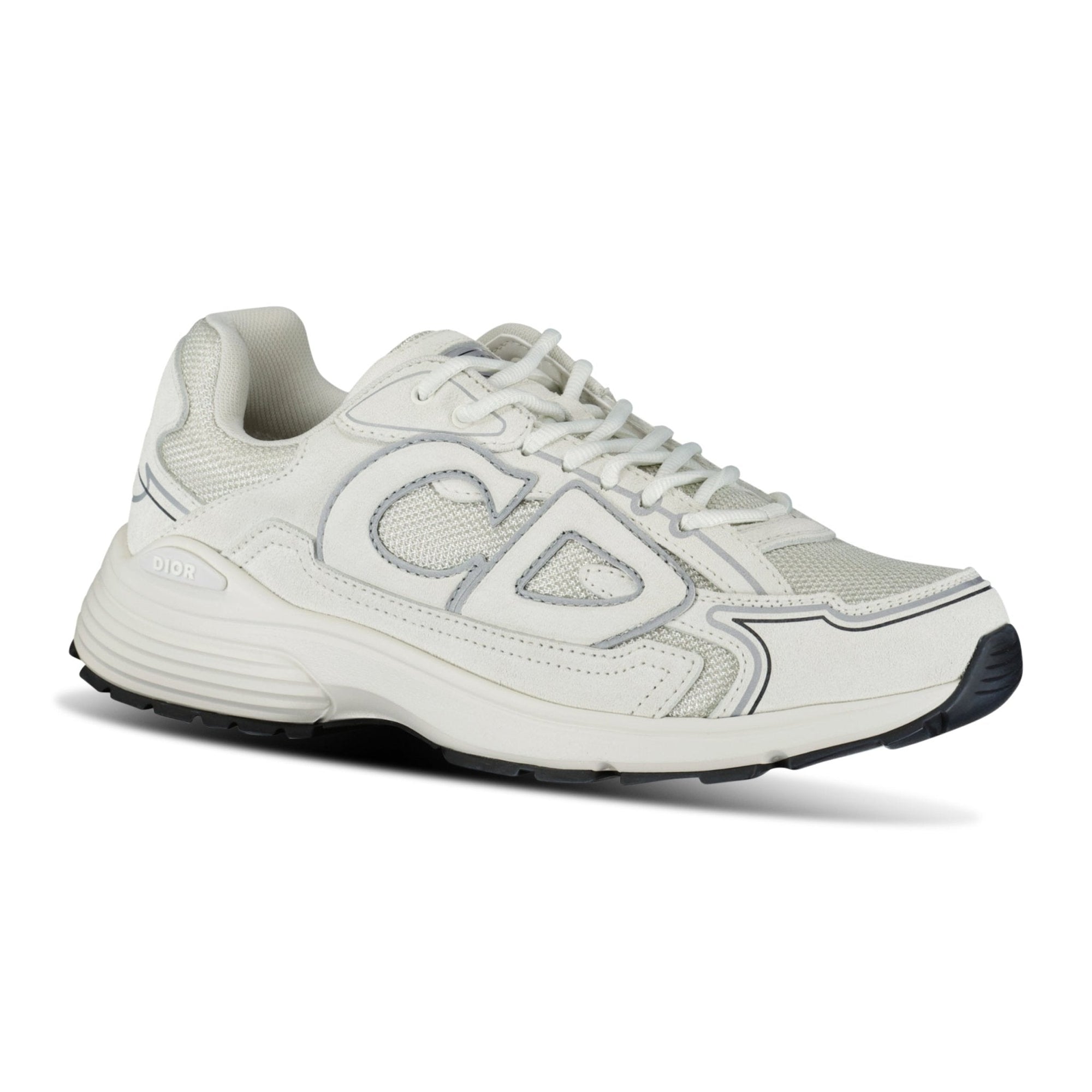 Dior B30 Countdown Sneaker in Ecru Suede