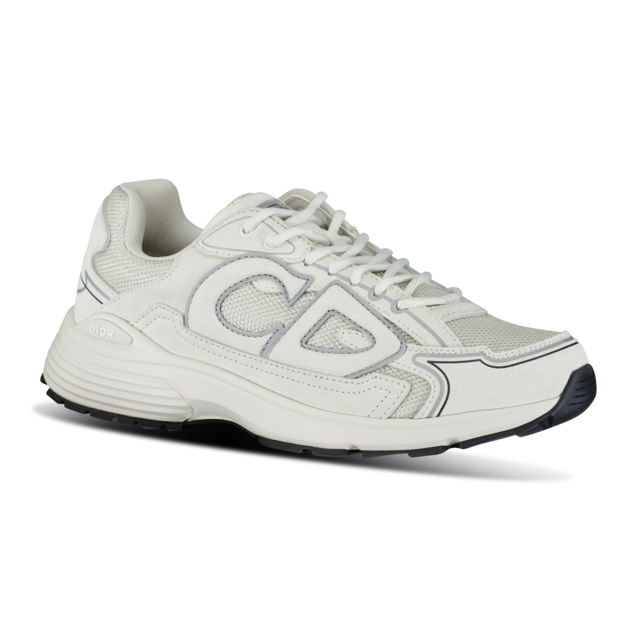 Dior B30 Countdown Sneaker in Ecru Suede